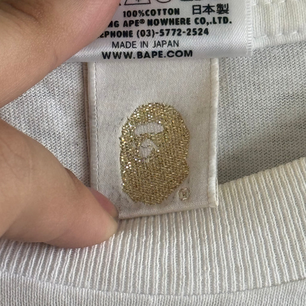A Bathing Ape Head Tee - Size M
