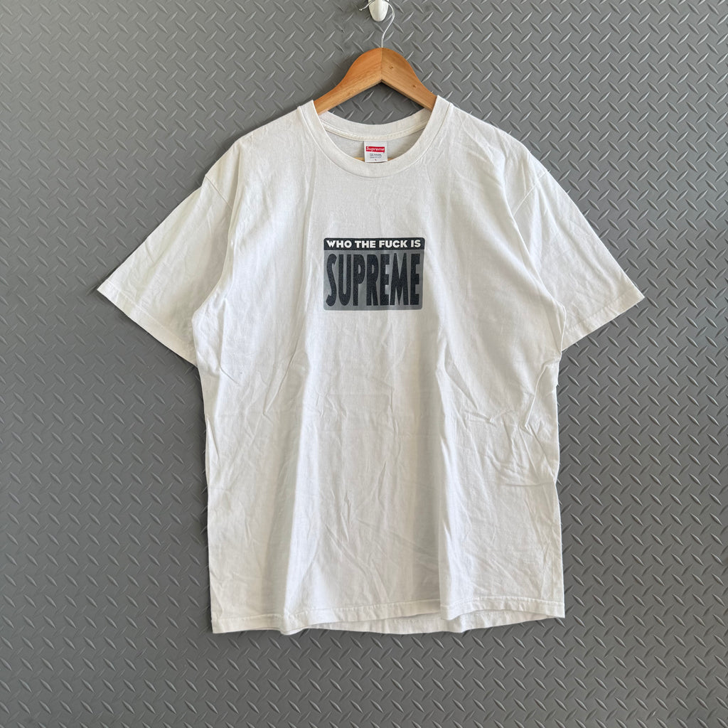 Supreme "Who the F*ck is Supreme" Tee - Size L