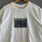 Supreme "Who the F*ck is Supreme" Tee - Size L