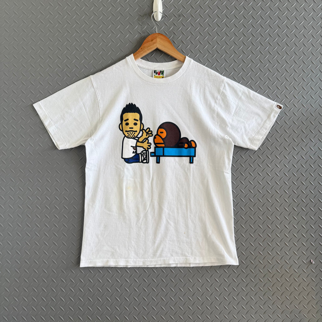 A Bathing Ape X Makihara Miyoruki Tour Tee - Size M