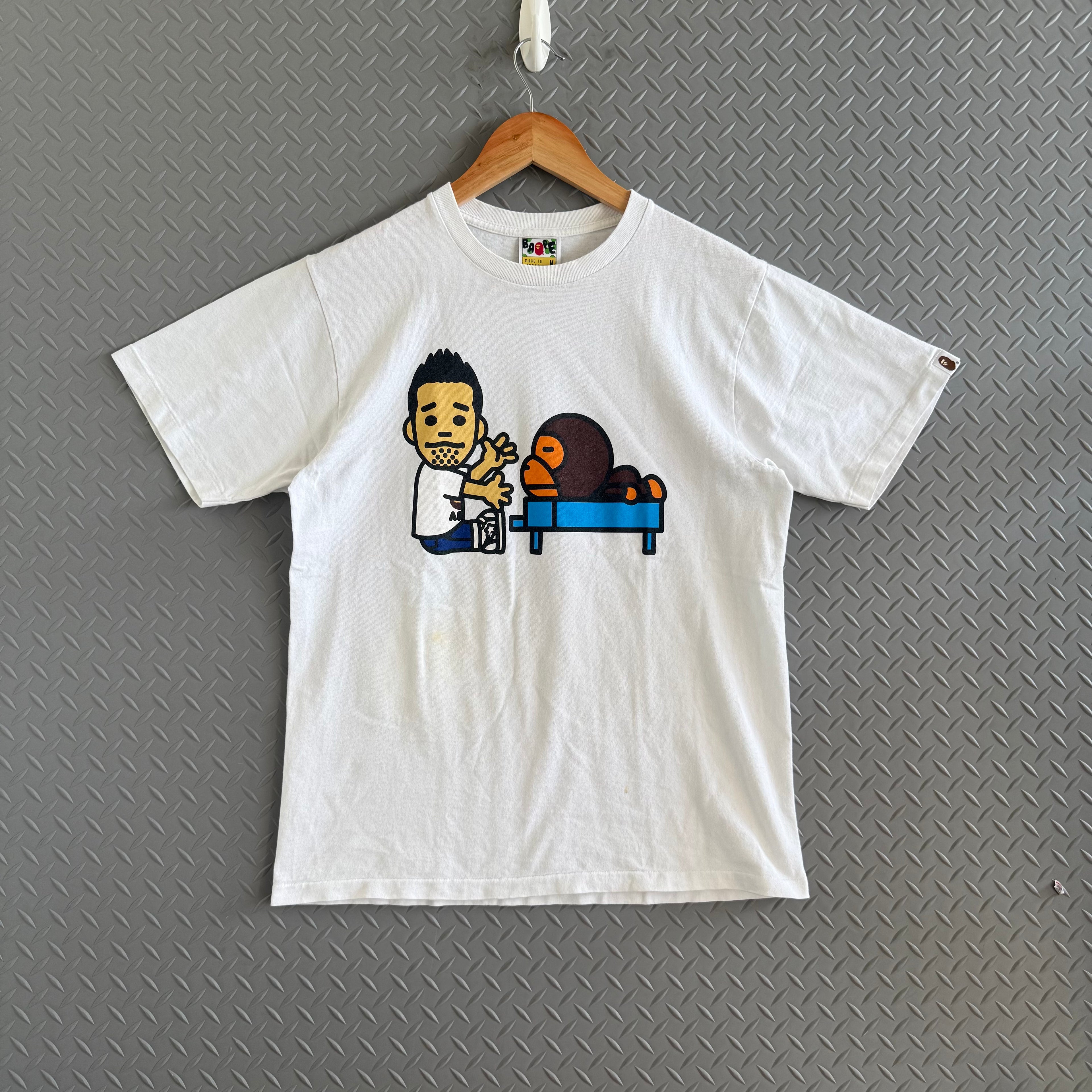 A Bathing Ape X Makihara Miyoruki Tour Tee - Size M