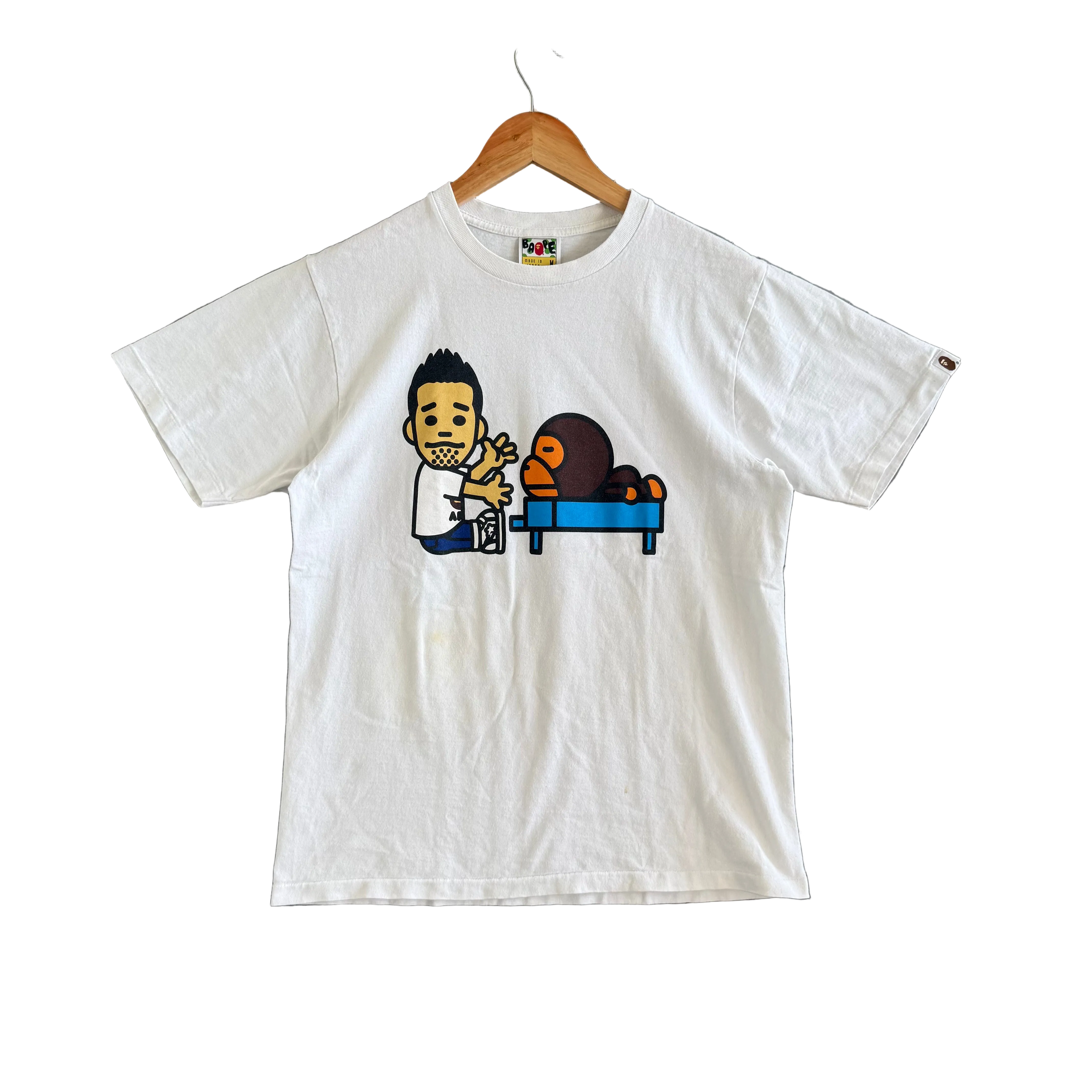 A Bathing Ape X Makihara Miyoruki Tour Tee - Size M