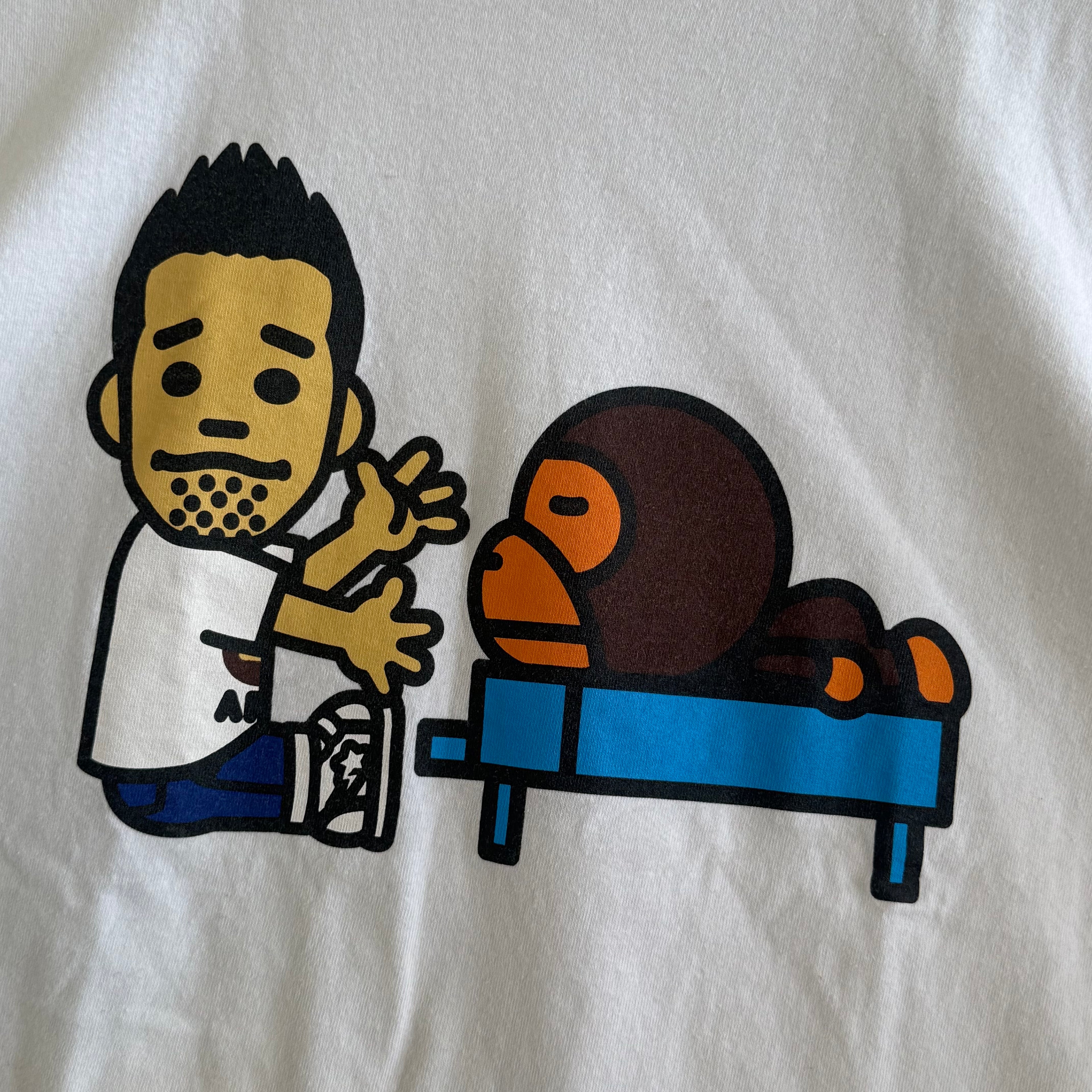 A Bathing Ape X Makihara Miyoruki Tour Tee - Size M