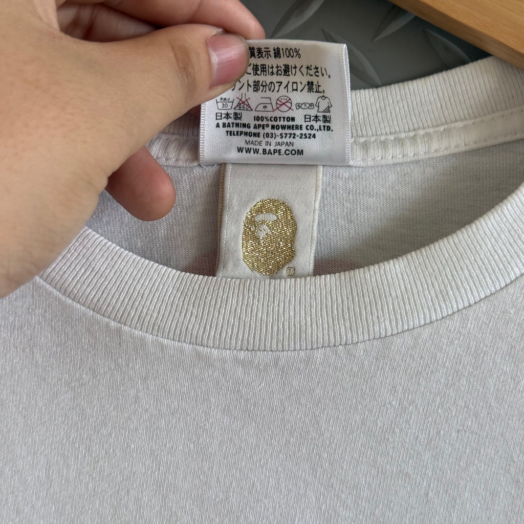 A Bathing Ape X Makihara Miyoruki Tour Tee - Size M