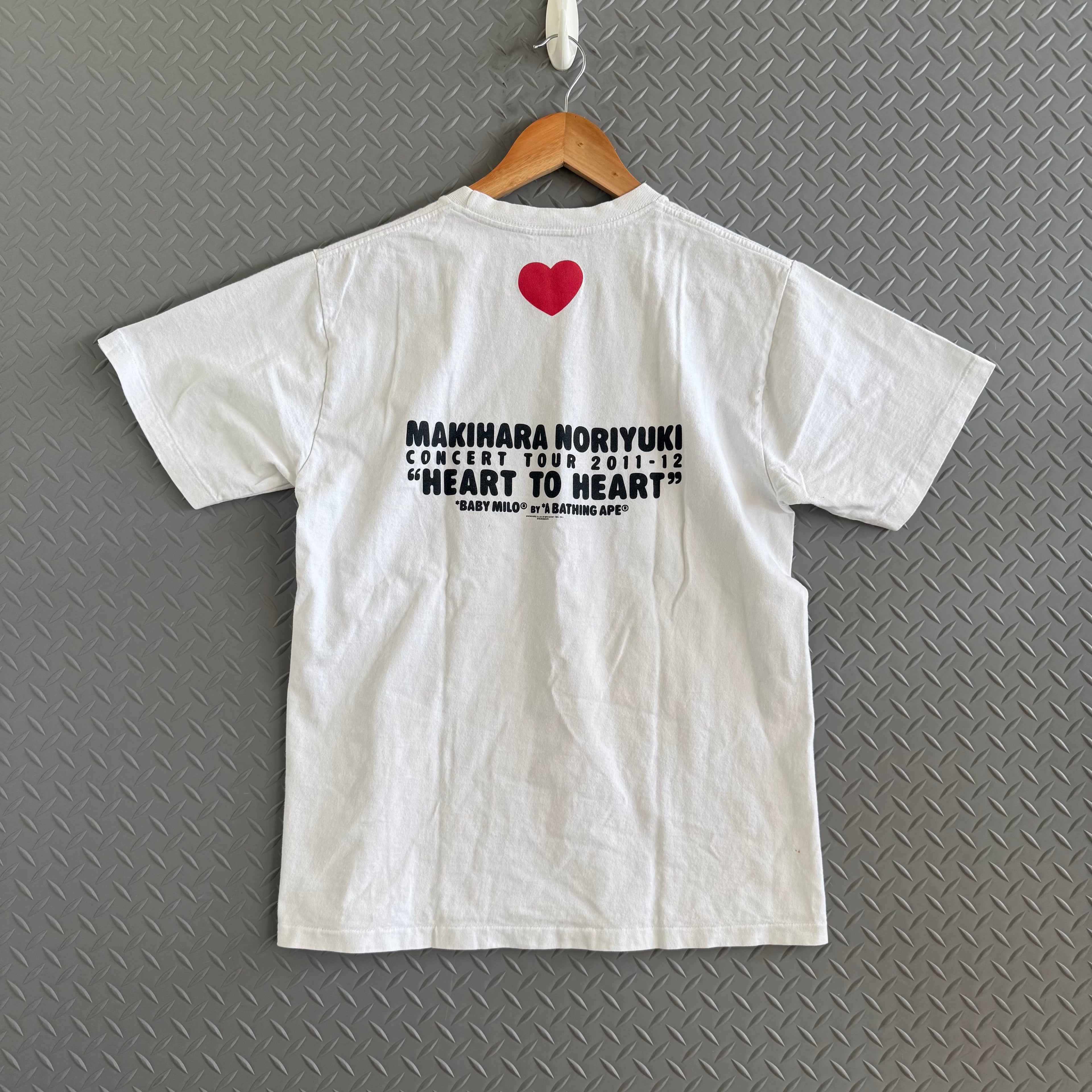 A Bathing Ape X Makihara Miyoruki Tour Tee - Size M