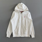 Supreme One Point Zip Up Hoodie - Size M