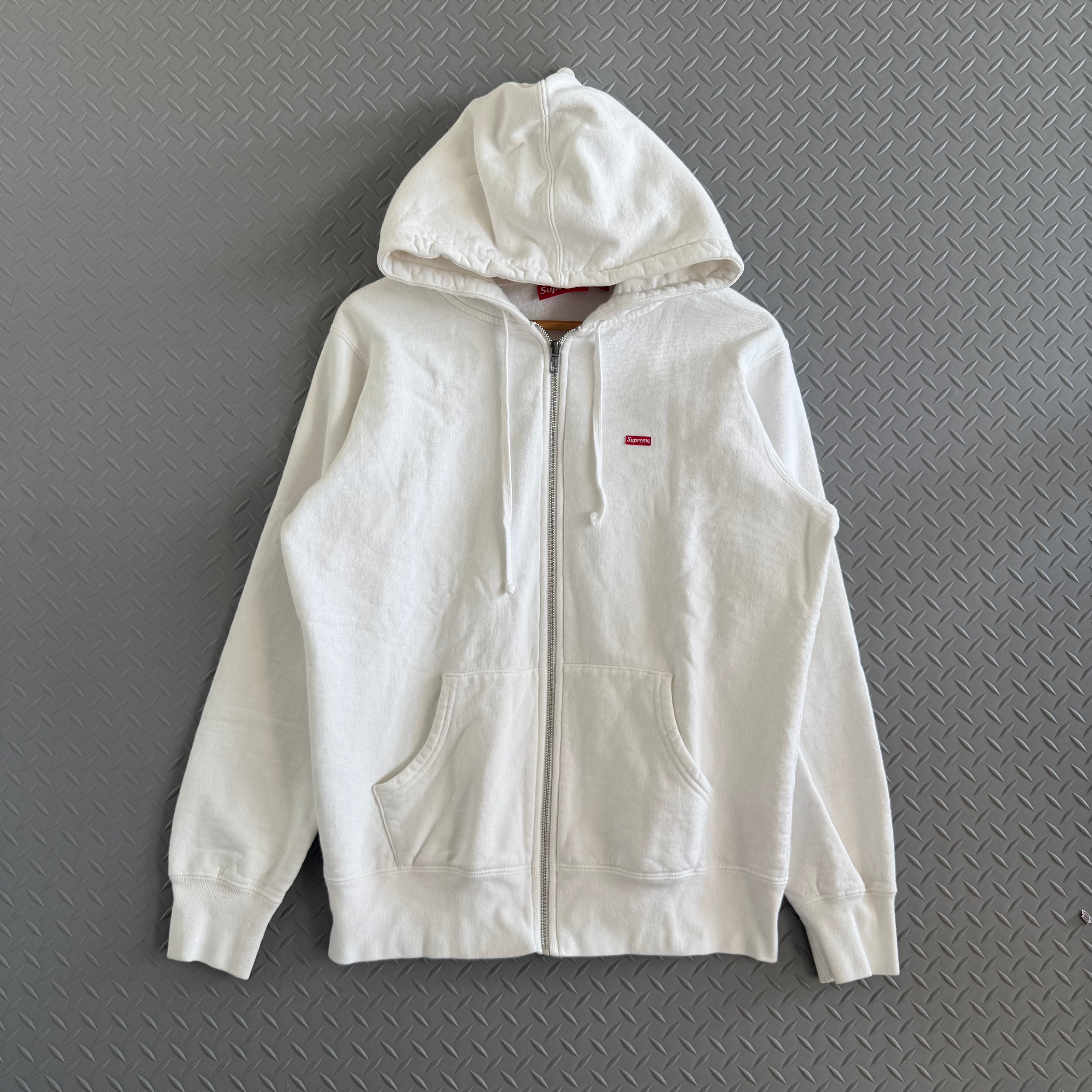 Supreme One Point Zip Up Hoodie - Size M