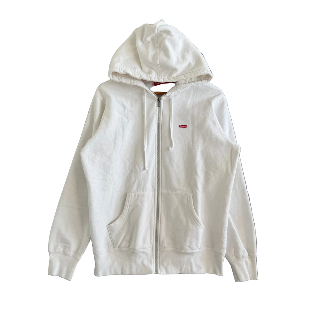 Supreme One Point Zip Up Hoodie - Size M