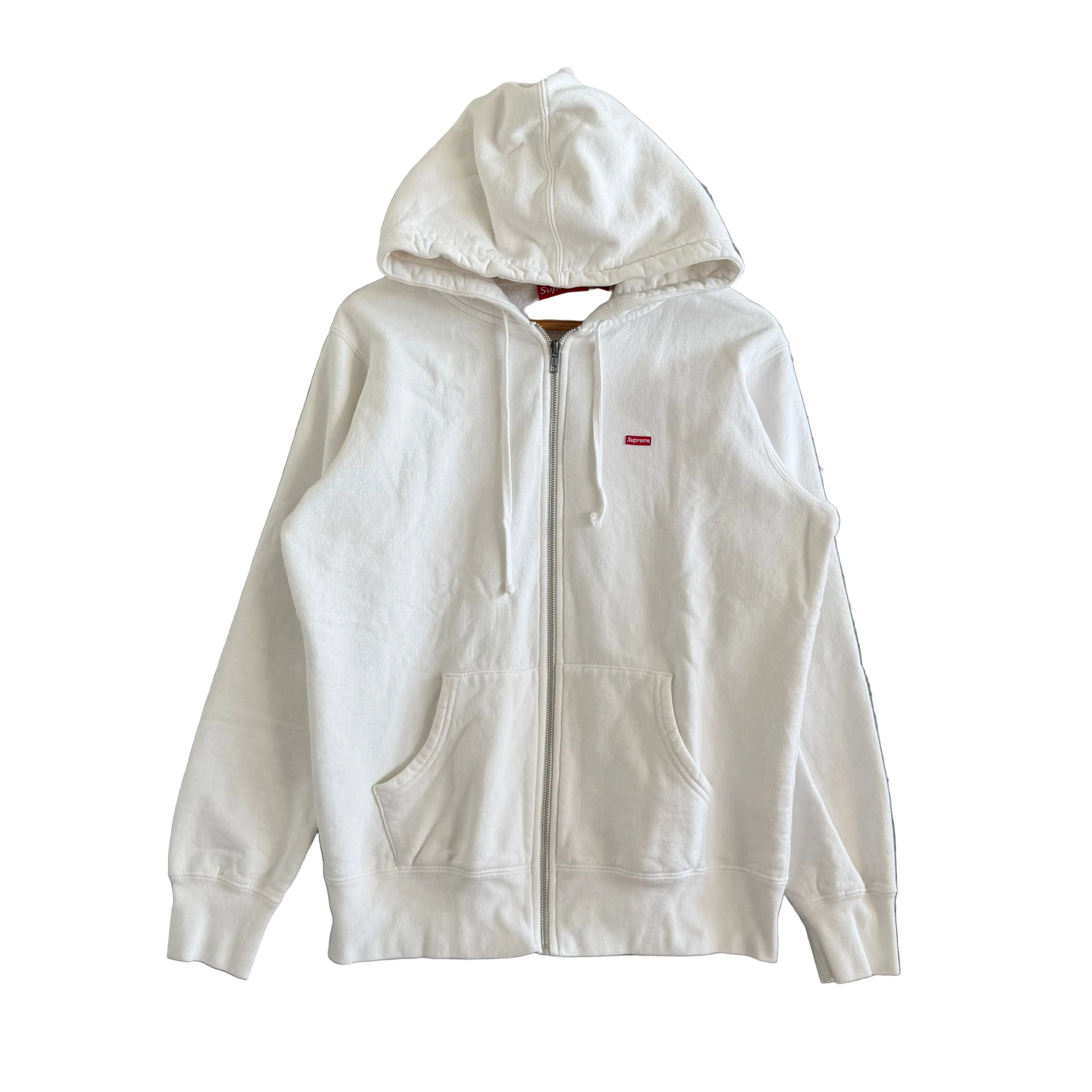 Supreme One Point Zip Up Hoodie - Size M