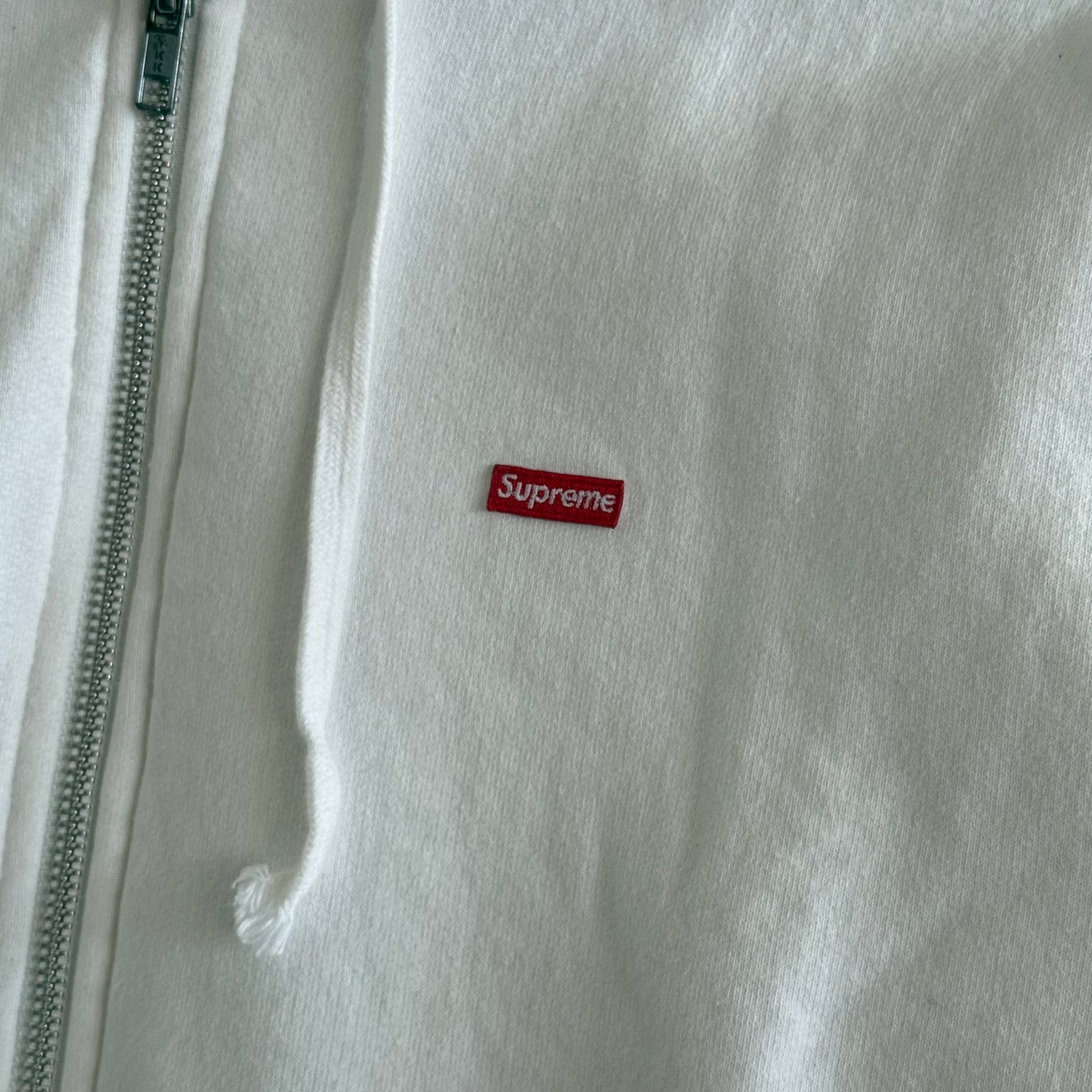 Supreme One Point Zip Up Hoodie - Size M