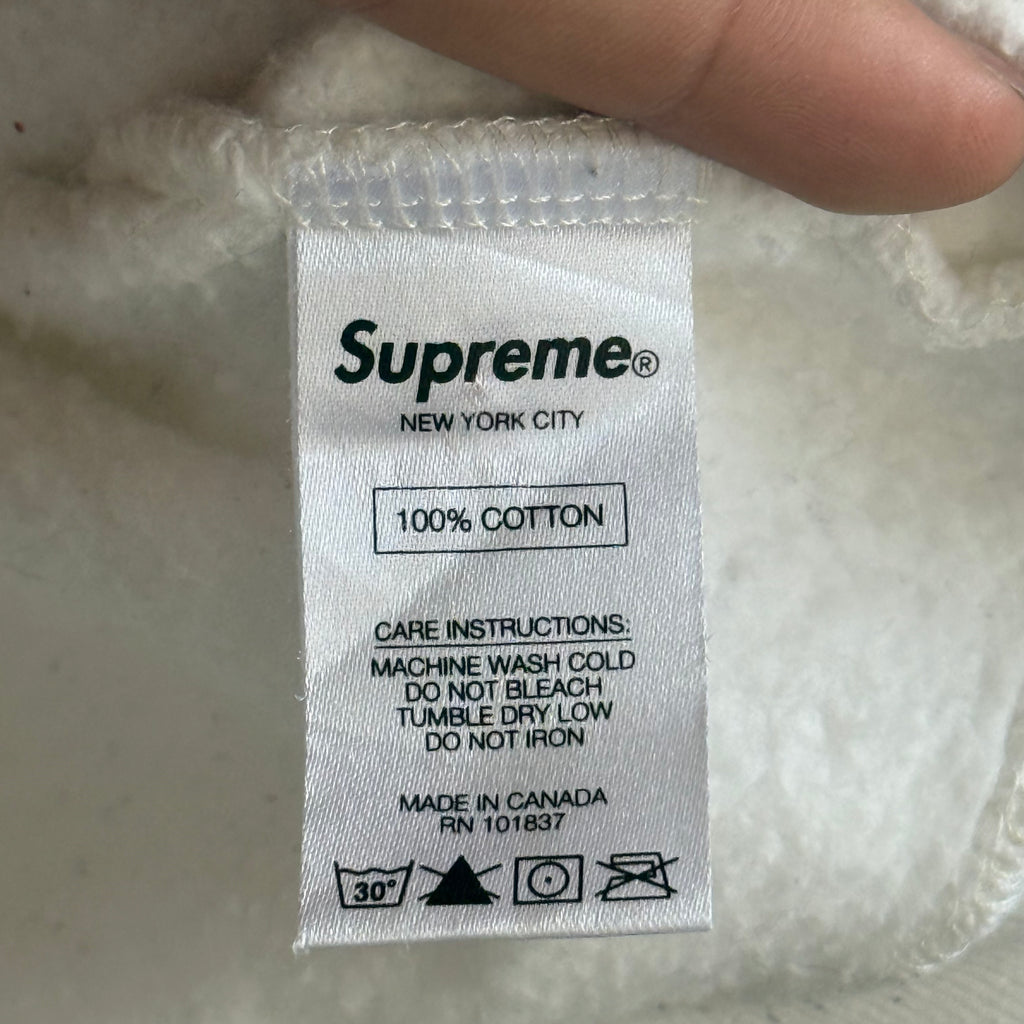 Supreme One Point Zip Up Hoodie - Size M