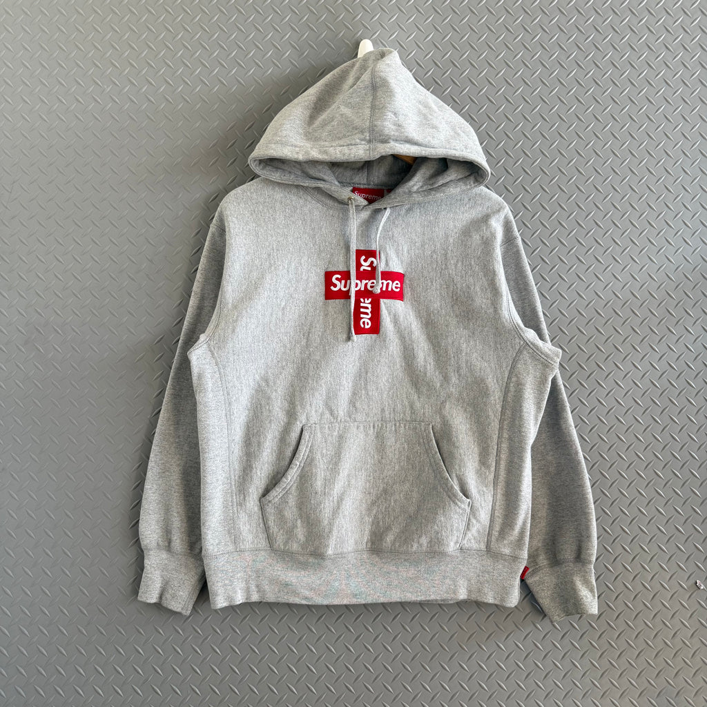 Supreme Cross Box Logo Hoodie - Size S