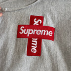 Supreme Cross Box Logo Hoodie - Size S