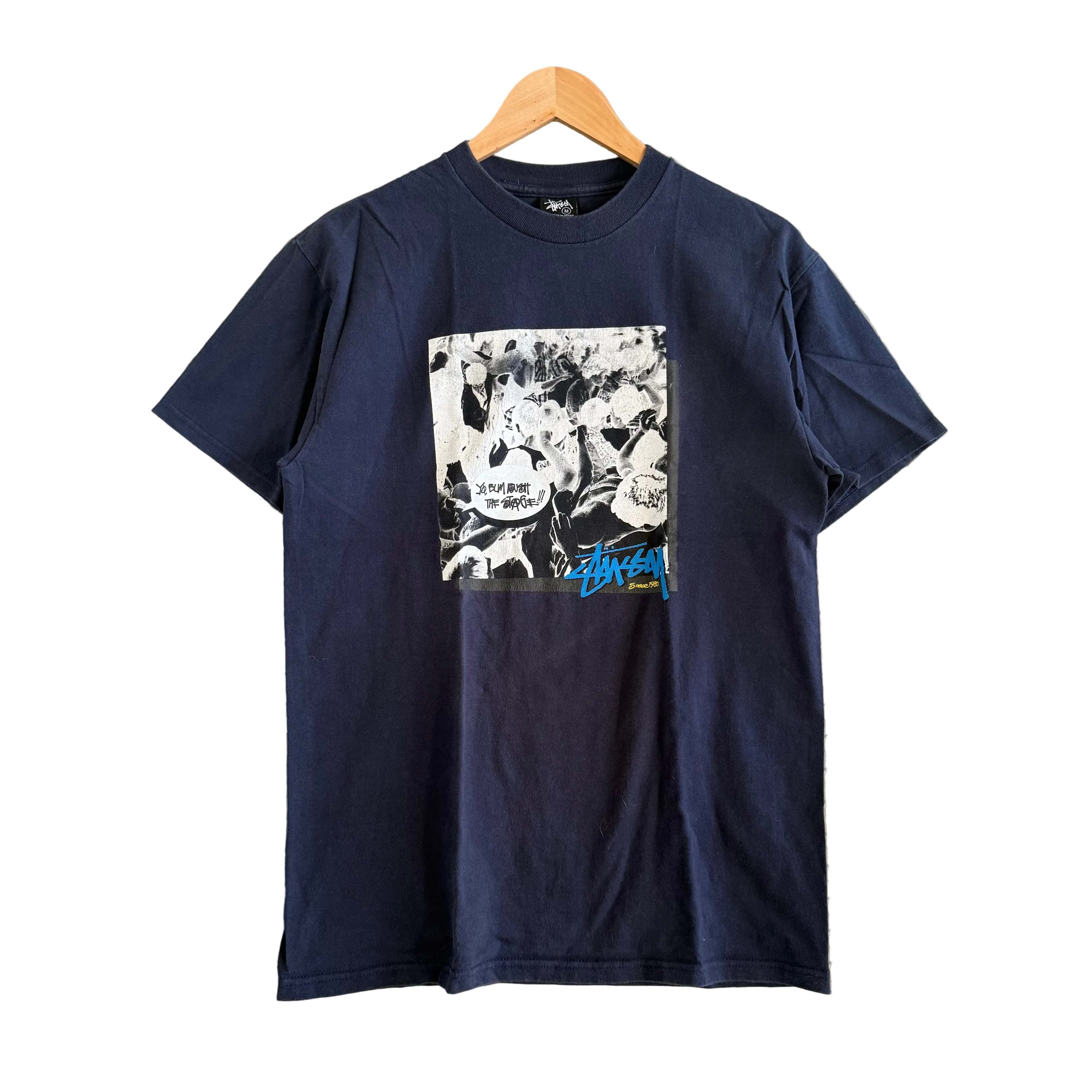 Vintage Stussy Mosh Pit Tee - Size M