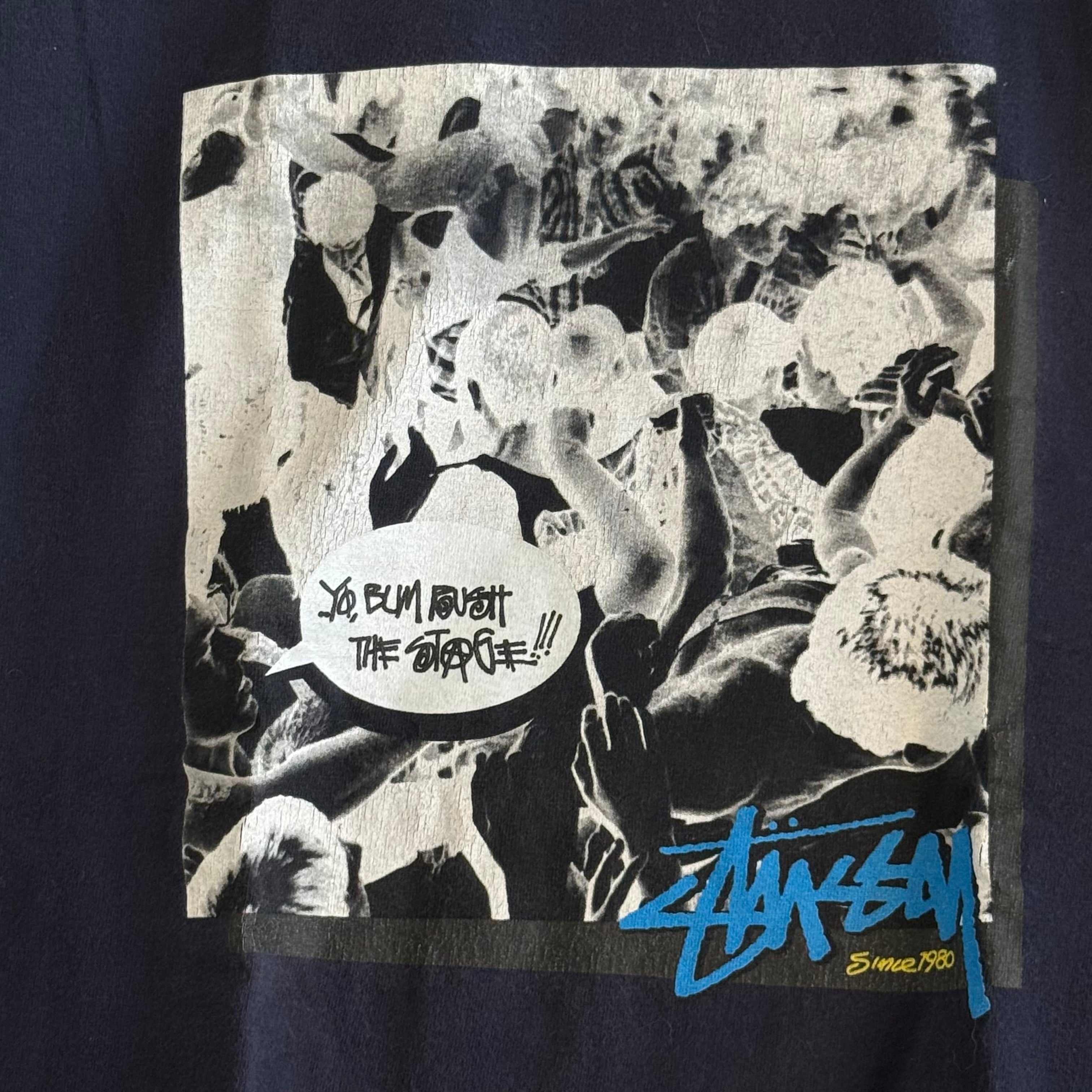 Vintage Stussy Mosh Pit Tee - Size M
