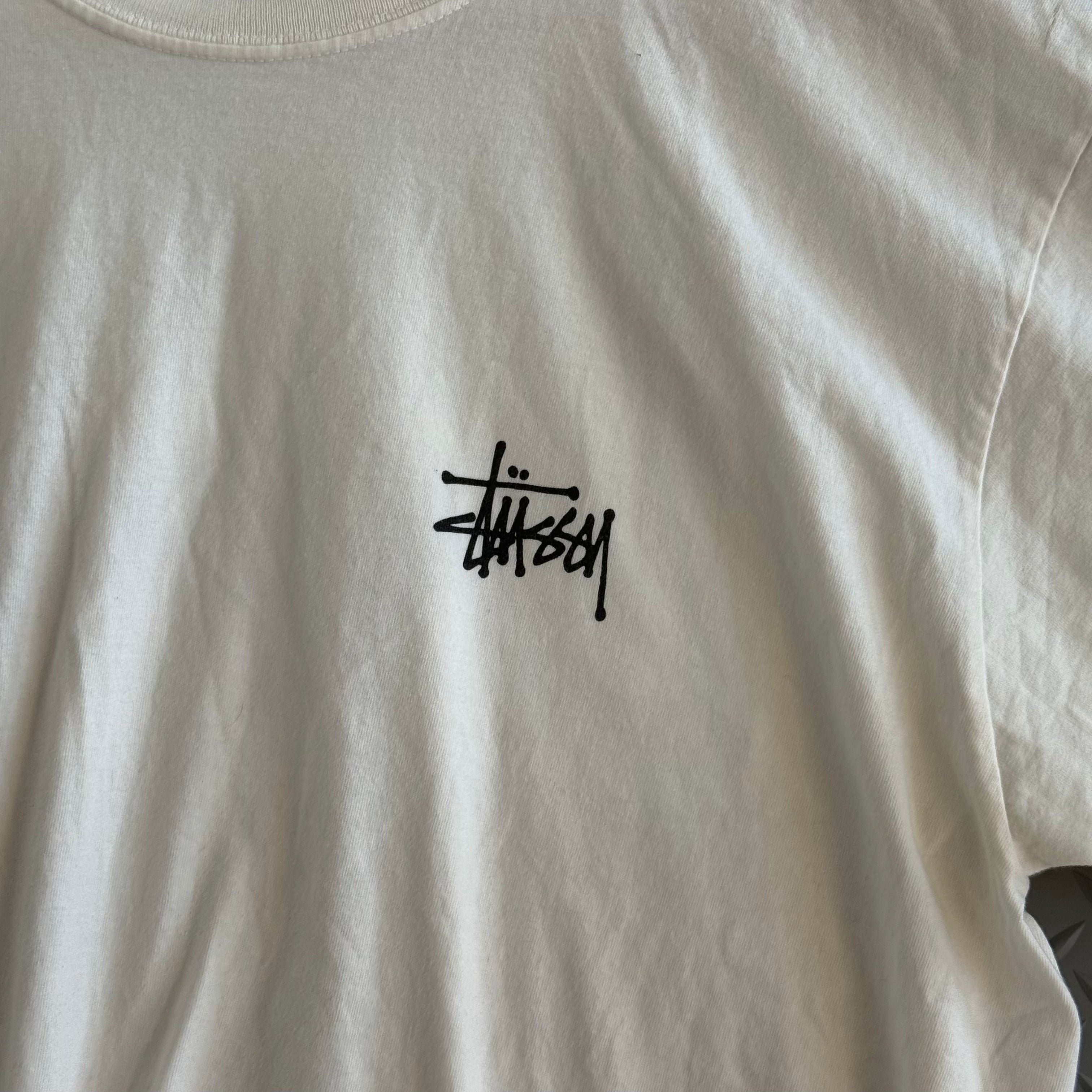 Stussy Man Print Tee - Size L