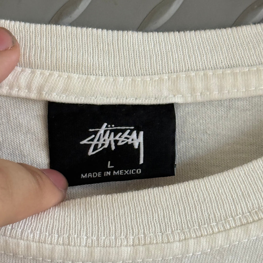 Stussy Man Print Tee - Size L