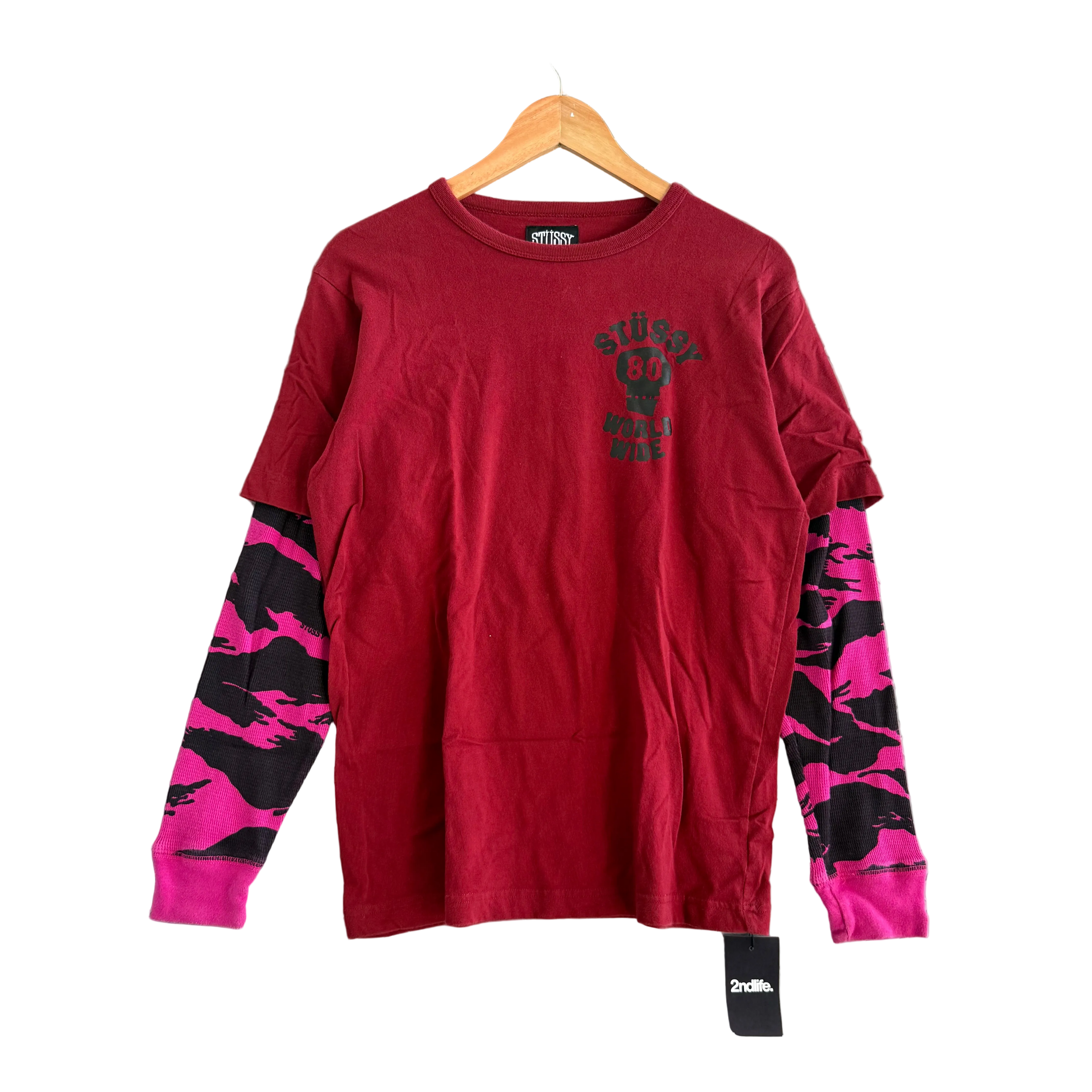 Stussy Worldwide LS Tee - Size M