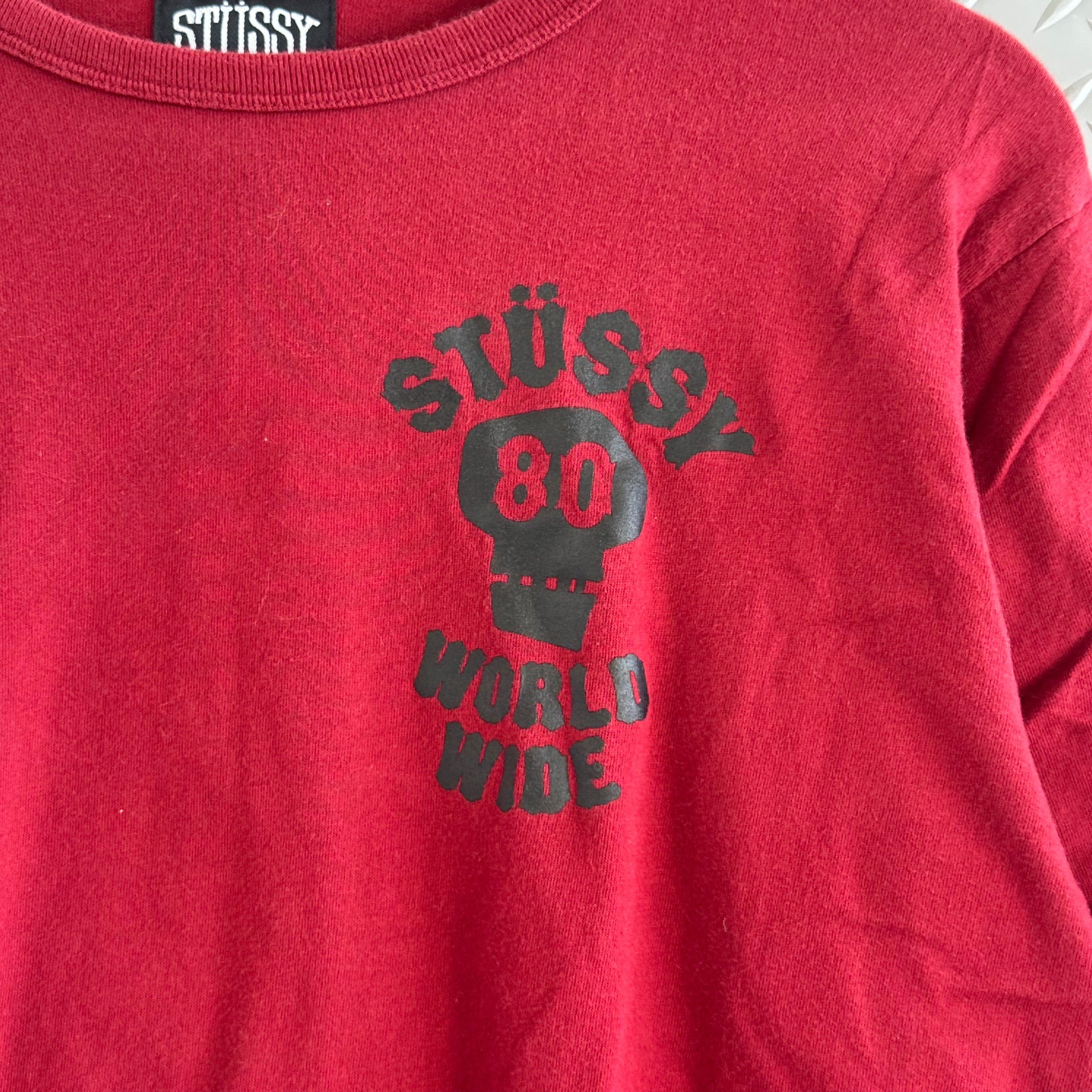 Stussy Worldwide LS Tee - Size M