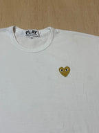 Play CDG Gold Heart Tee