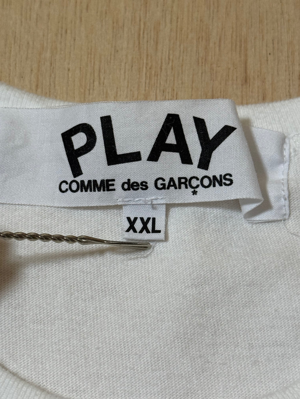 Play CDG Gold Heart Tee