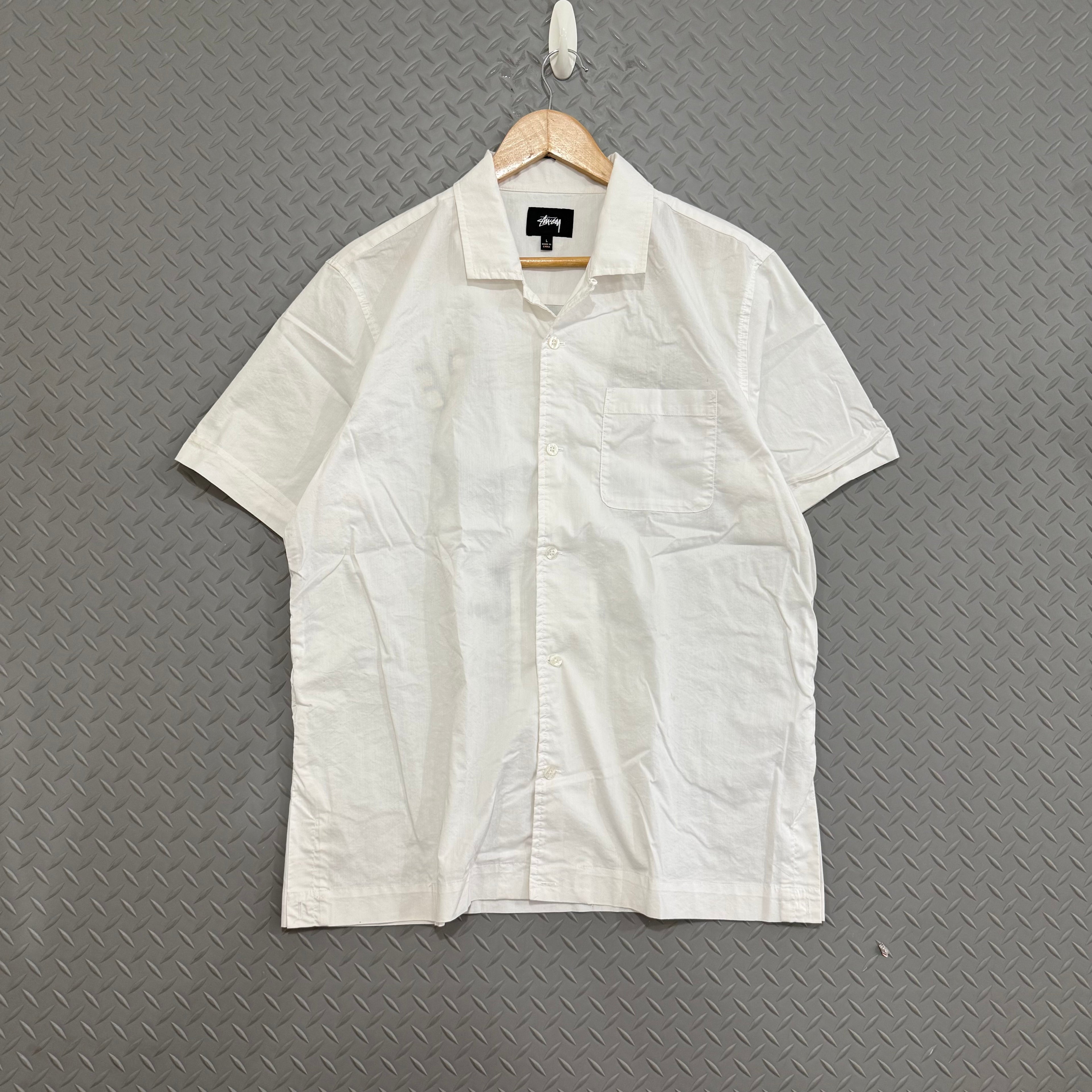 Stussy Hellshire Button Up - Size L