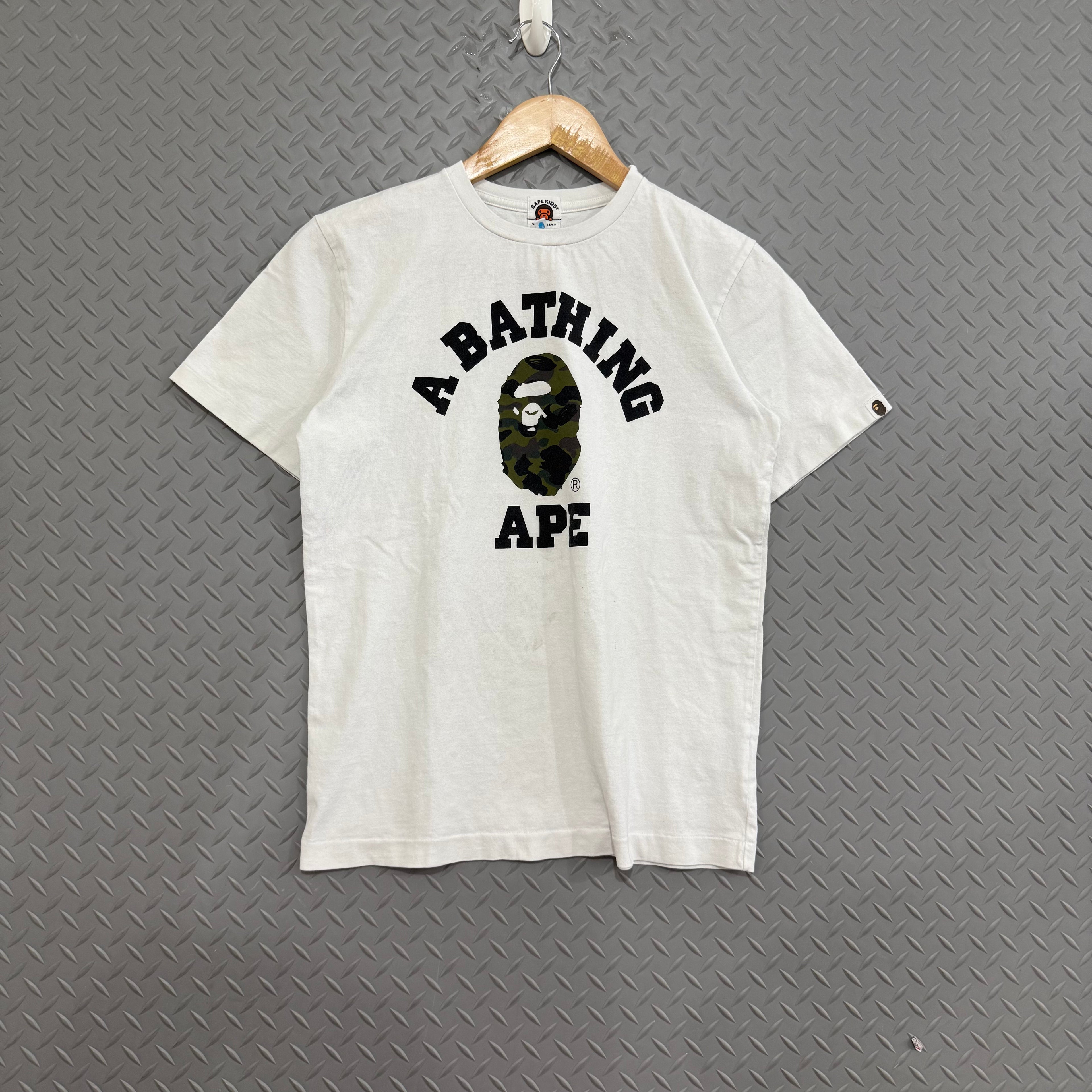 A Bathing Ape KIDS College Logo - Size 160