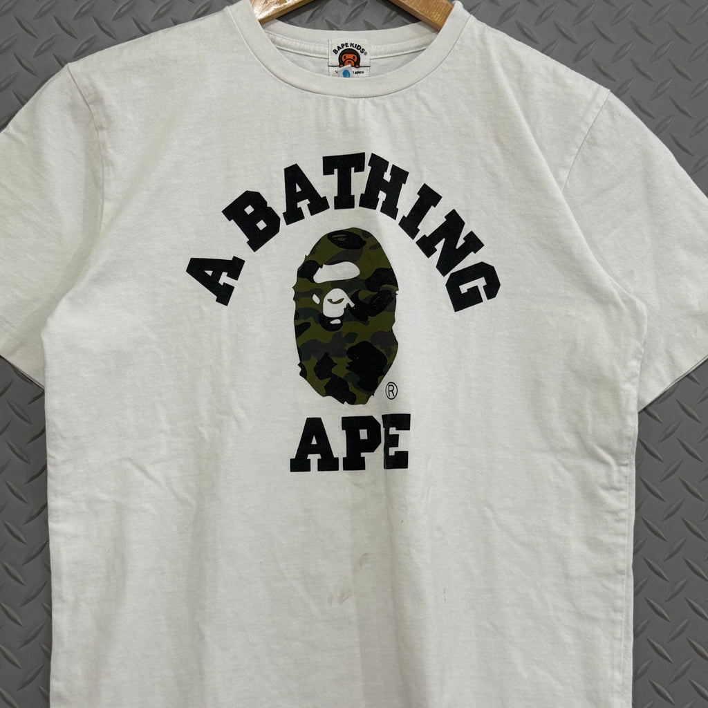 A Bathing Ape KIDS College Logo - Size 160