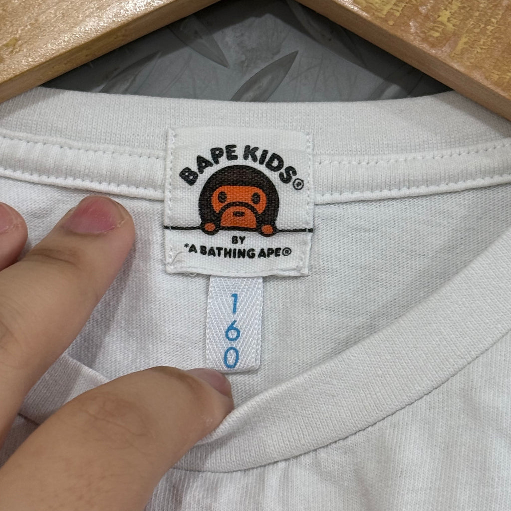 A Bathing Ape KIDS College Logo - Size 160