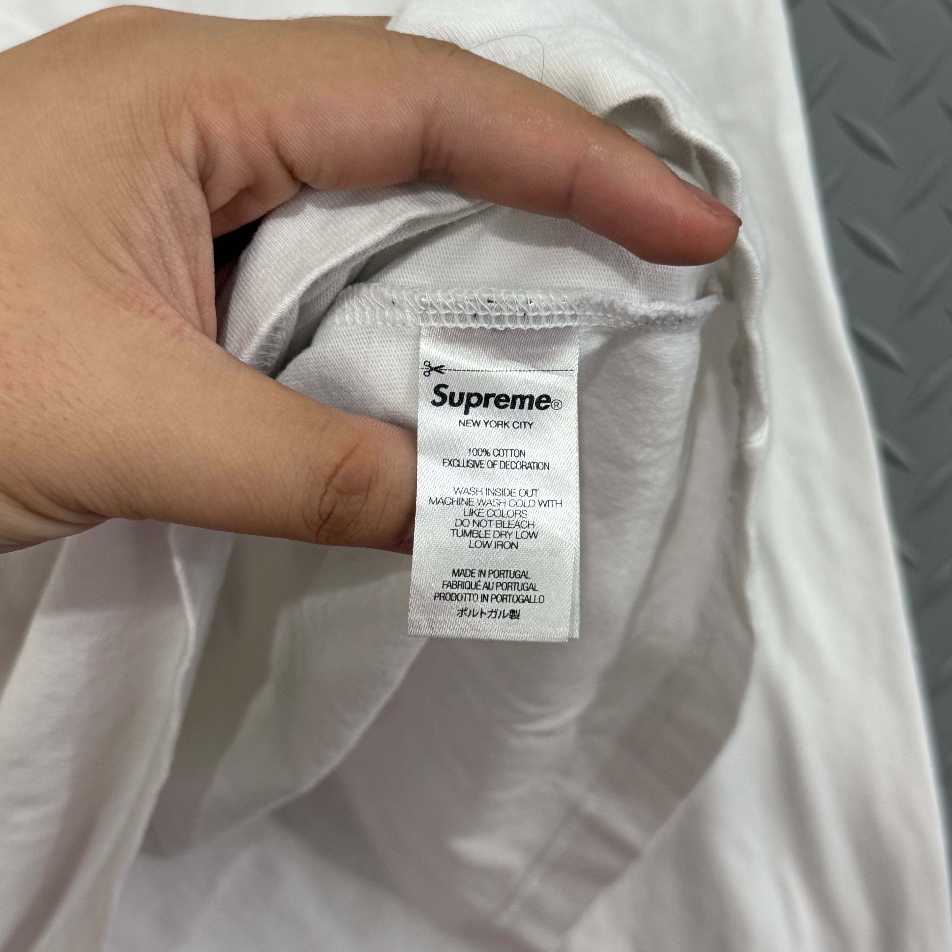 Supreme One Point Longsleeve Tee - Size L