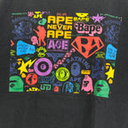 A Bathing Ape Logos Tee - Size M