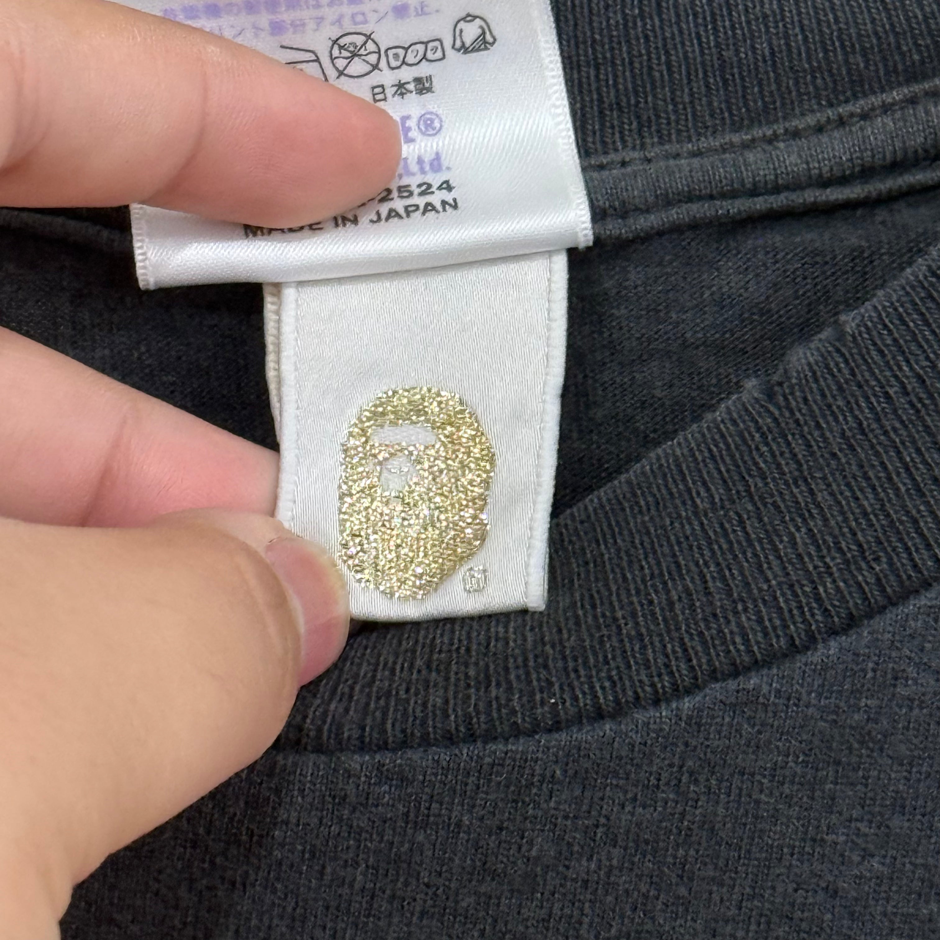 A Bathing Ape Logos Tee - Size M