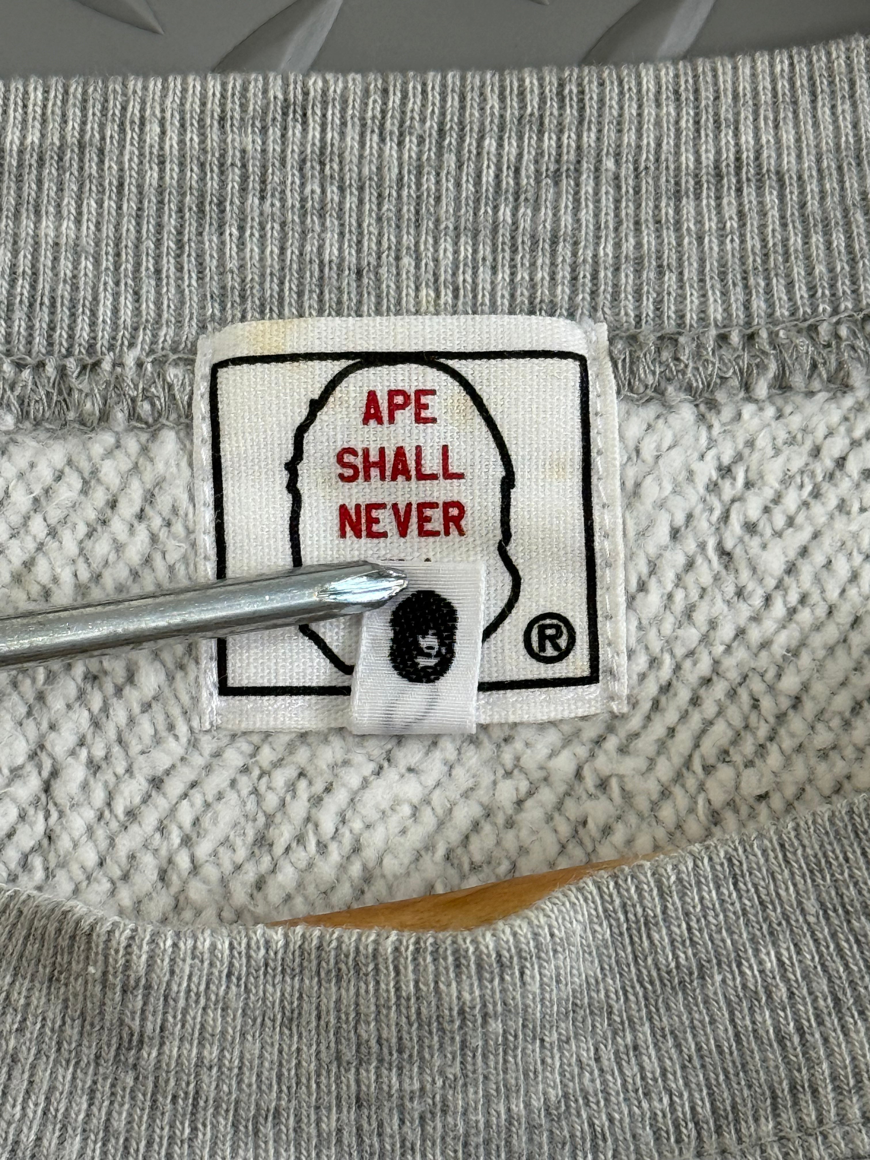 Vintage BAPE Creeper Sweatshirt - Size XL