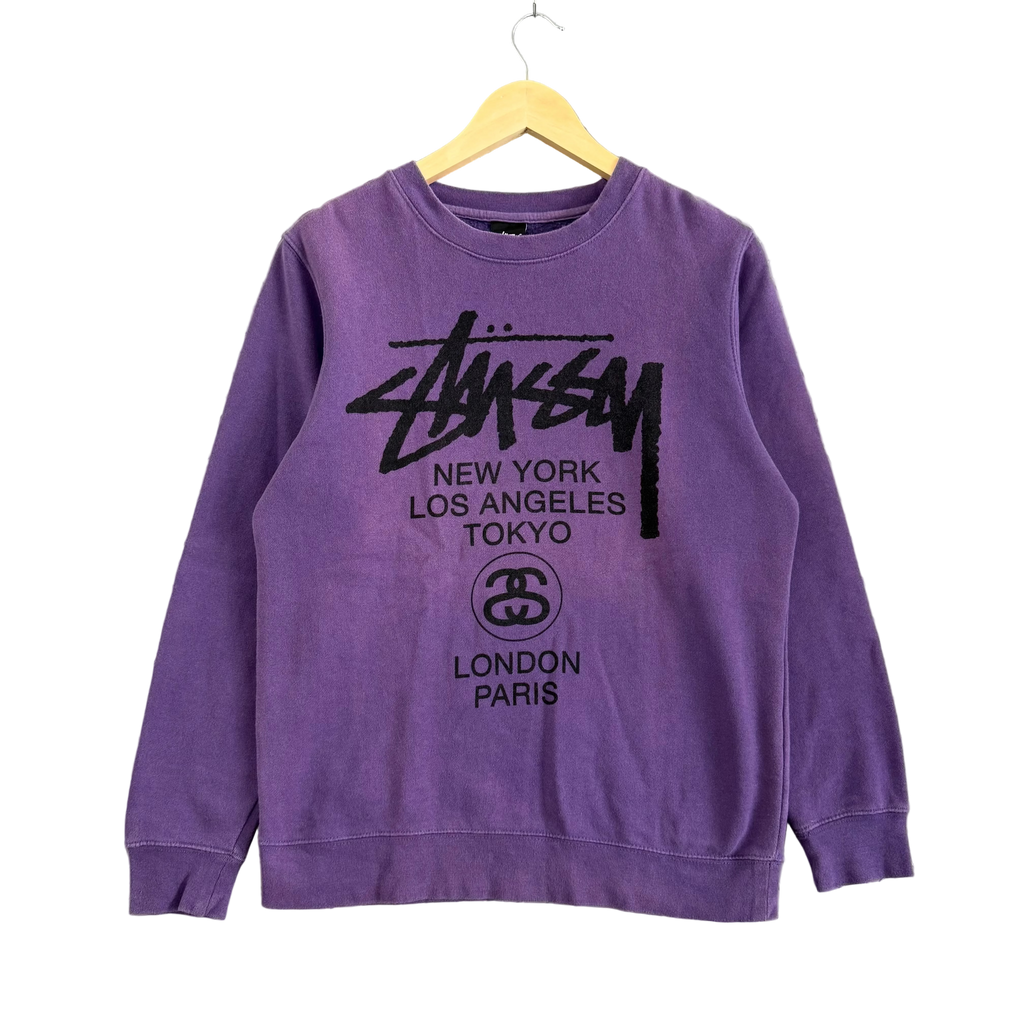 Stussy World Tour Crewneck - Size M