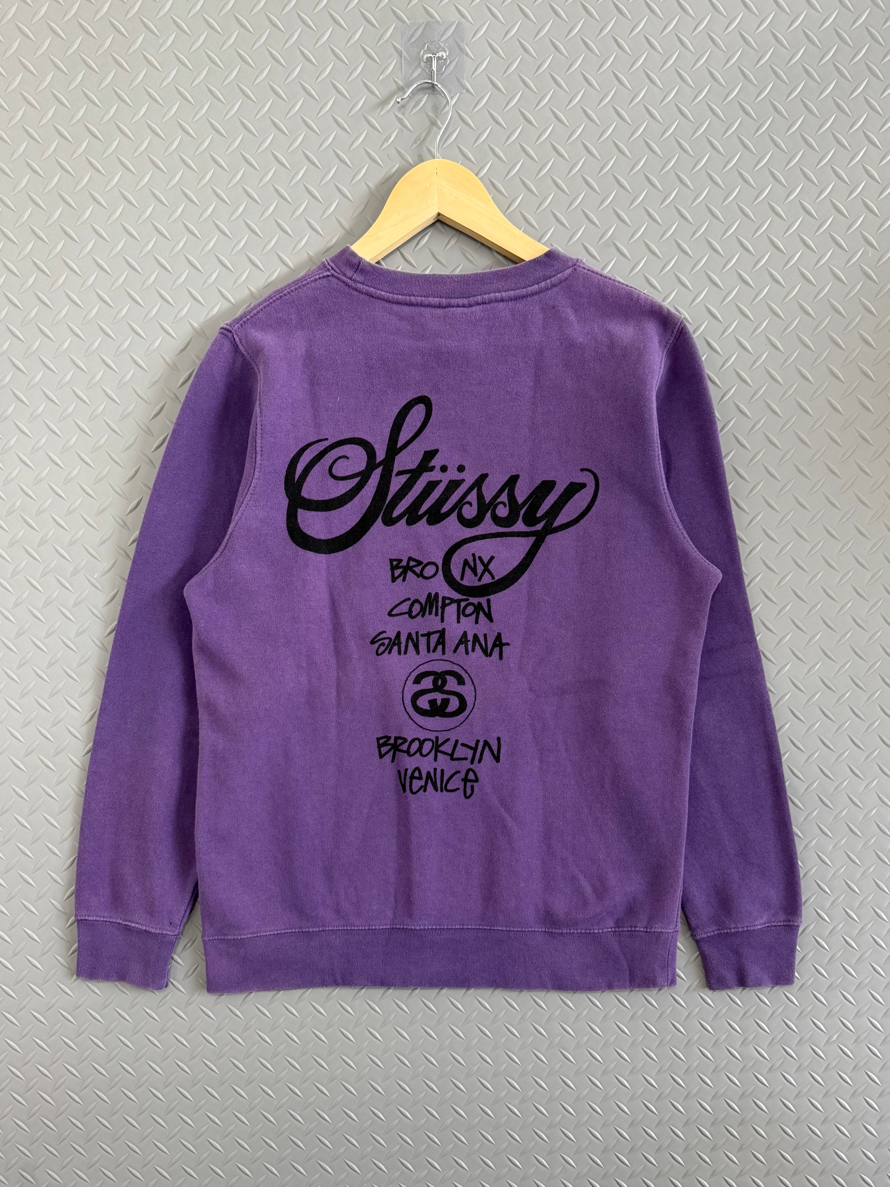 Stussy World Tour Crewneck - Size M