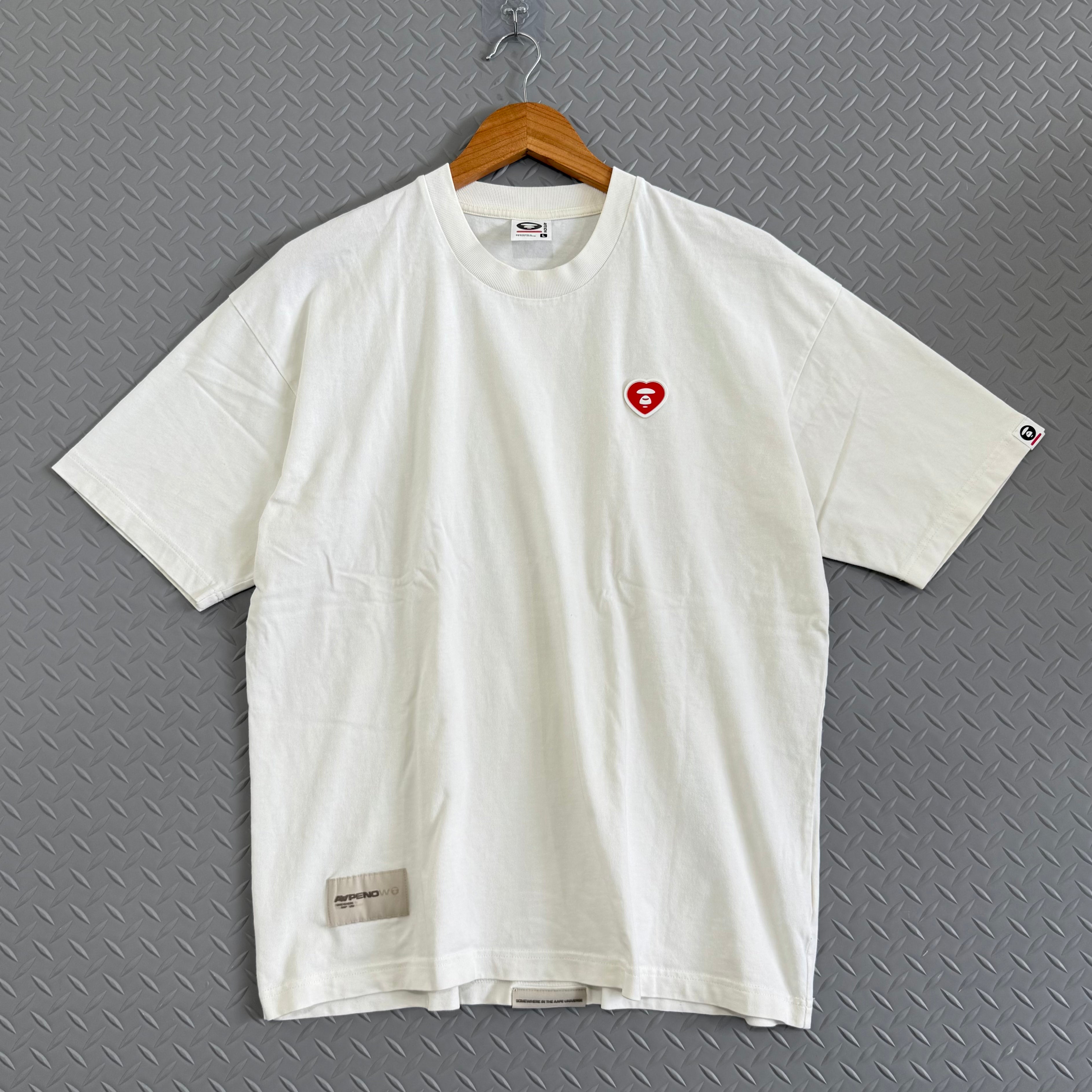 AAPE Heart Tee - Size L