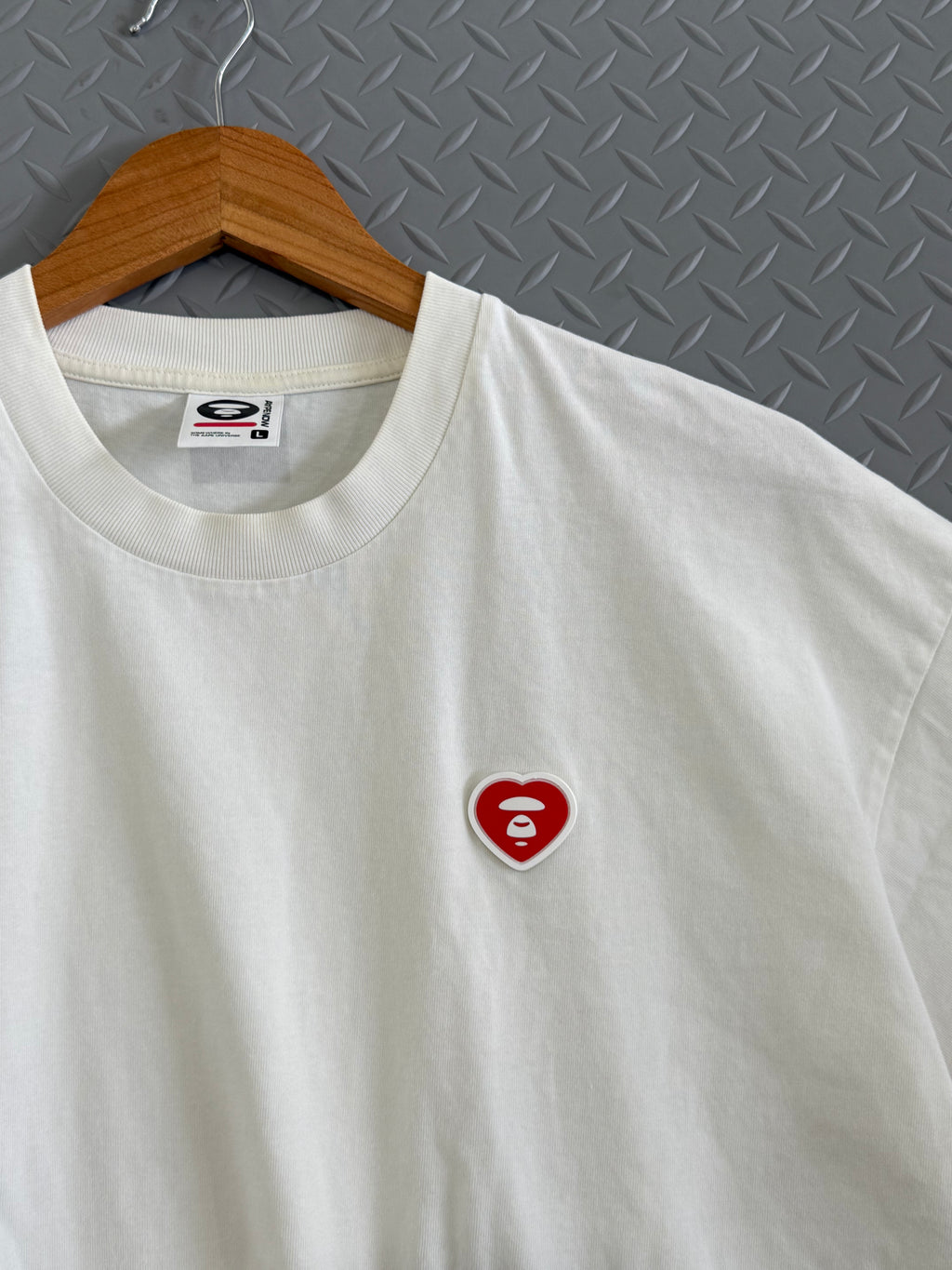 AAPE Heart Tee - Size L