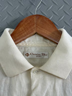 Vintage Christian Dior Sport Linen Polo - Size M