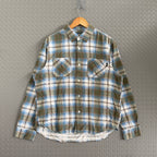 Stussy Adam Plaid Flannel Shirt - Size M