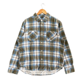 Stussy Adam Plaid Flannel Shirt - Size M