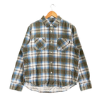 Stussy Adam Plaid Flannel Shirt - Size M