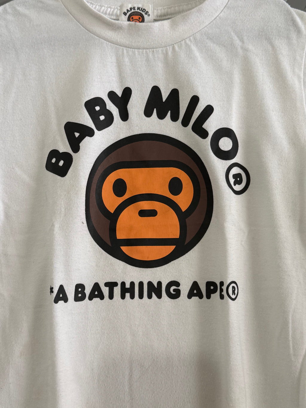 KIDS BAPE Baby Milo Tee - Size 120