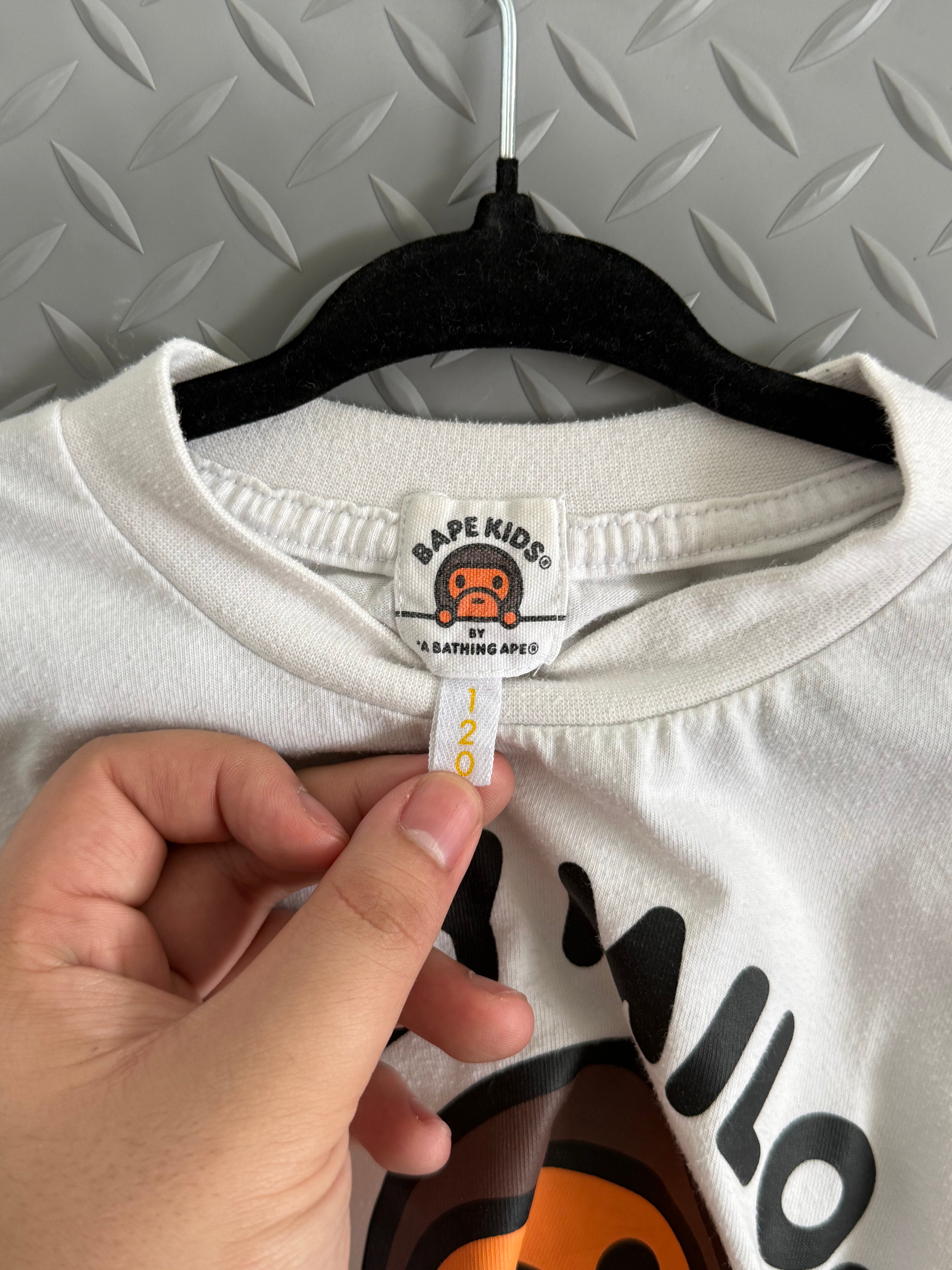 KIDS BAPE Baby Milo Tee - Size 120