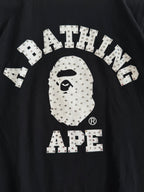 Vintage A Bathing Ape Swarovski Studded Tee - Size XS
