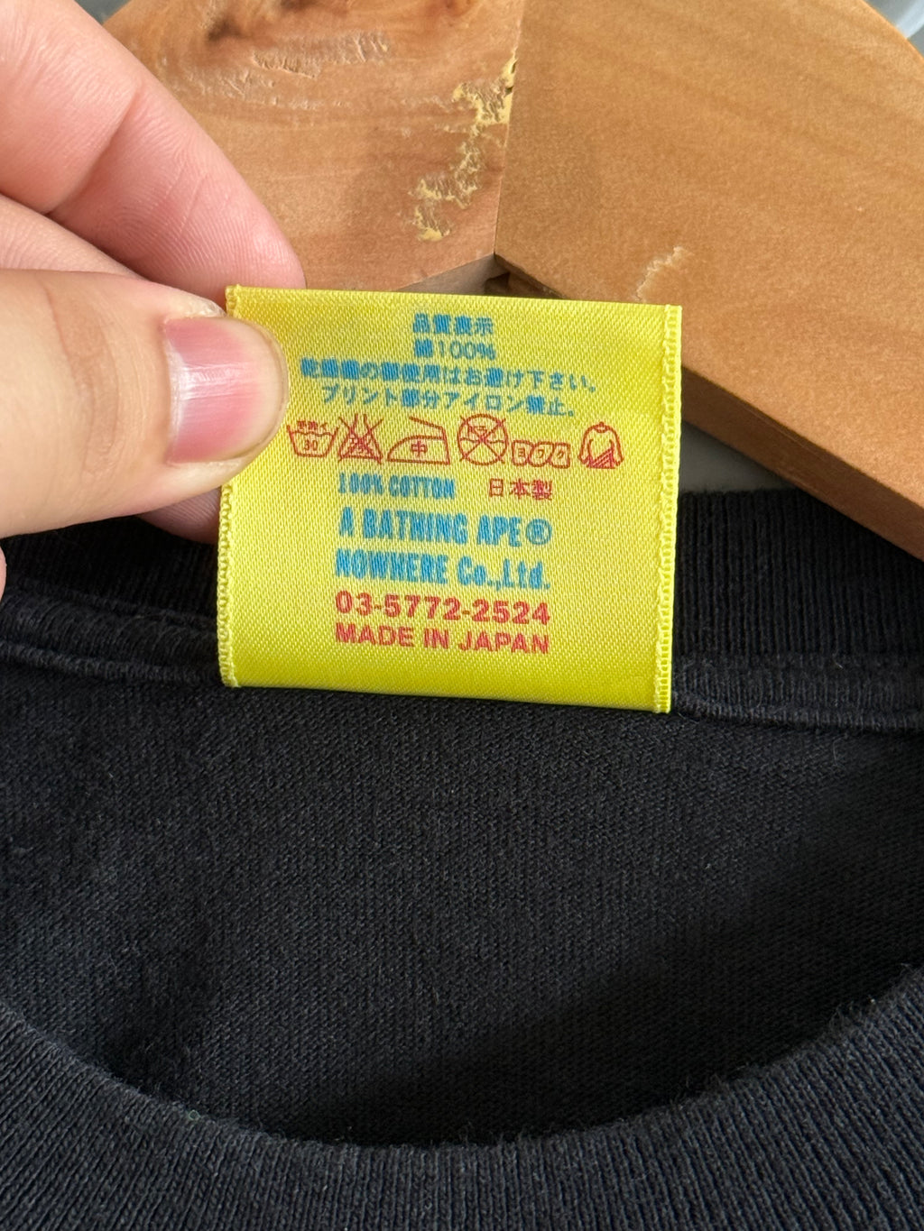 Vintage A Bathing Ape Swarovski Studded Tee - Size XS