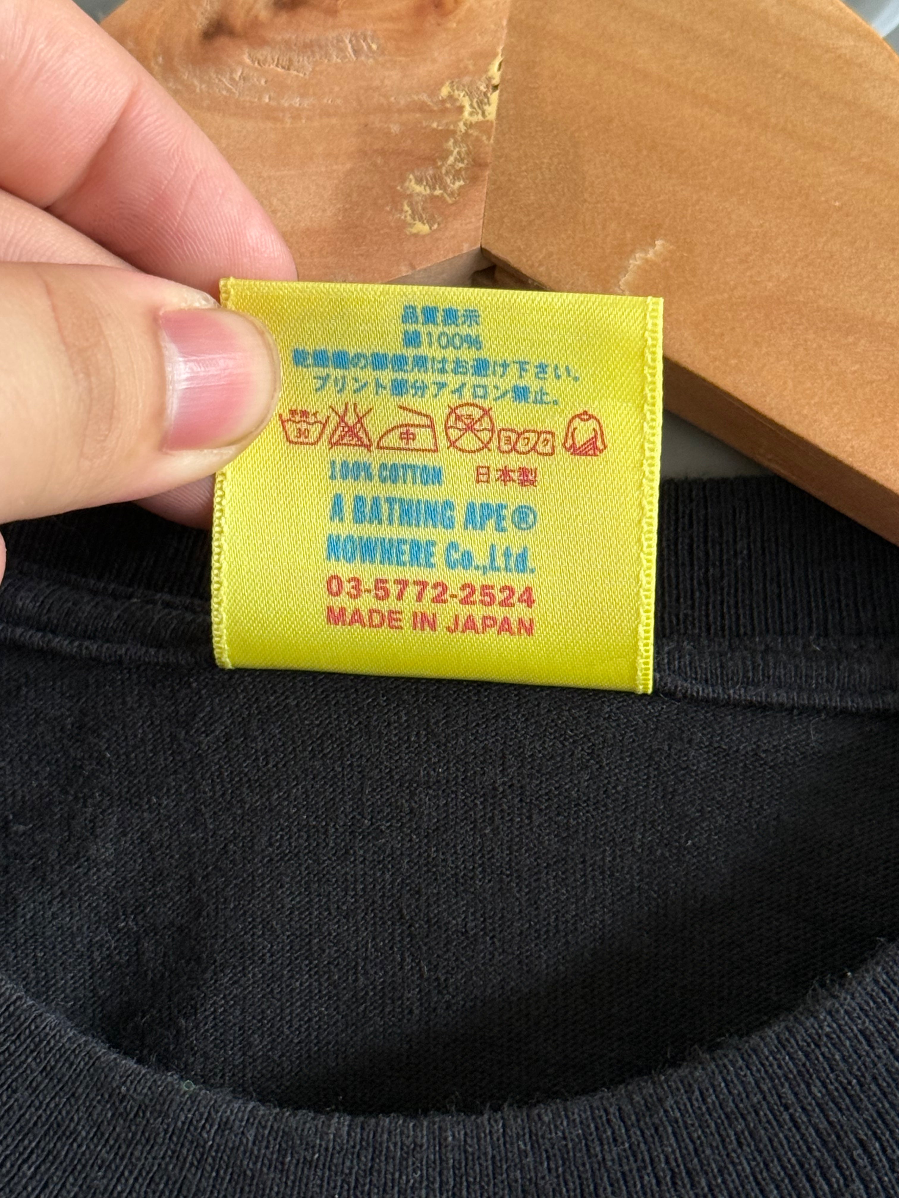 Vintage A Bathing Ape Swarovski Studded Tee - Size XS