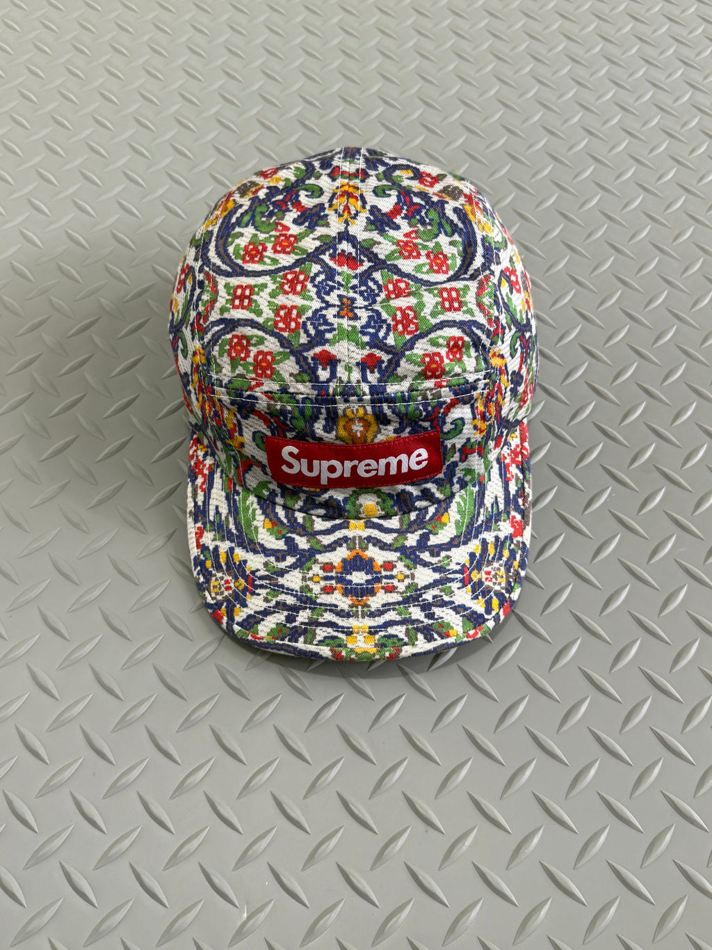 Supreme Washed Chino Twill Camp Cap