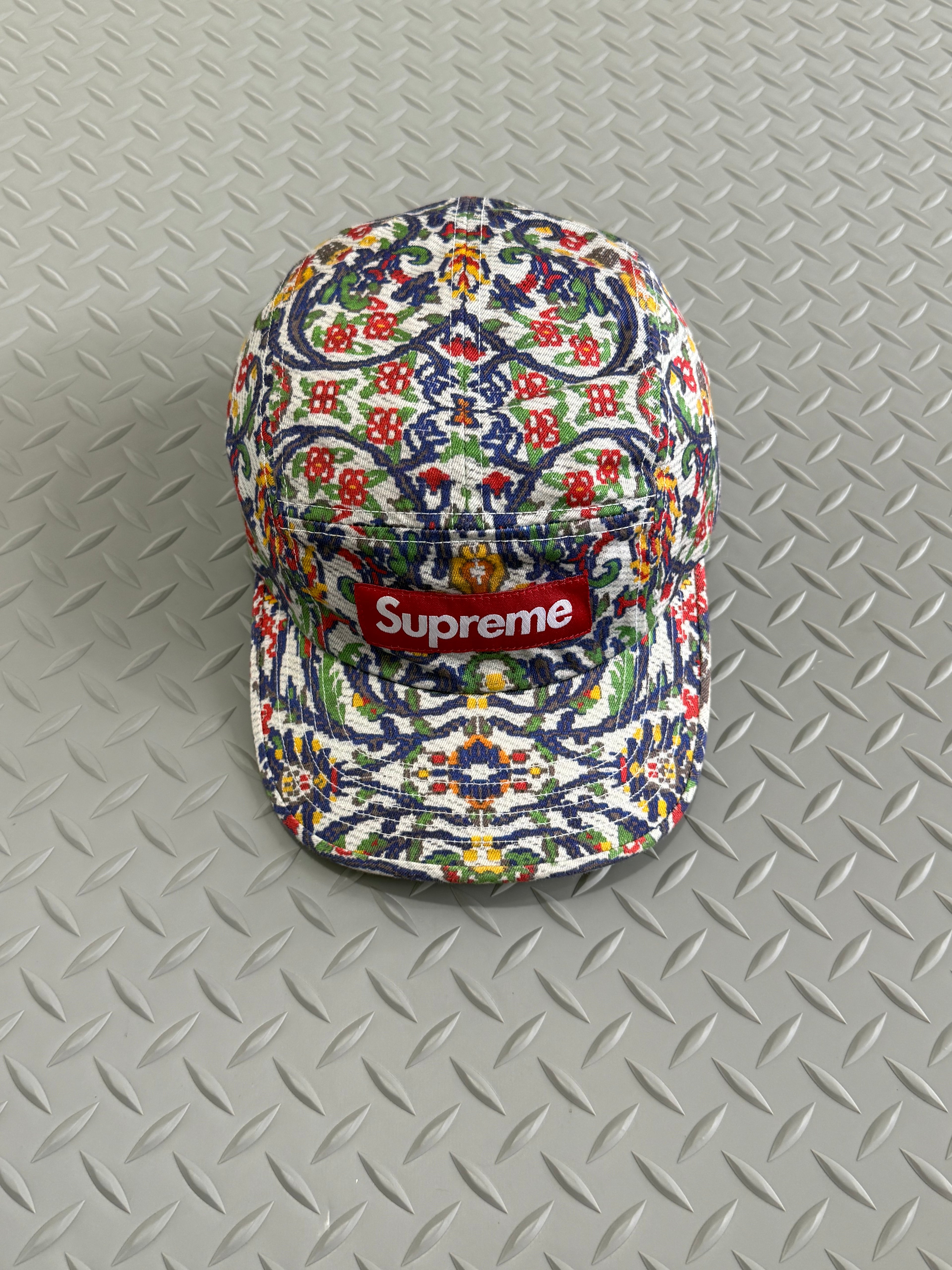 Supreme Washed Chino Twill Camp Cap
