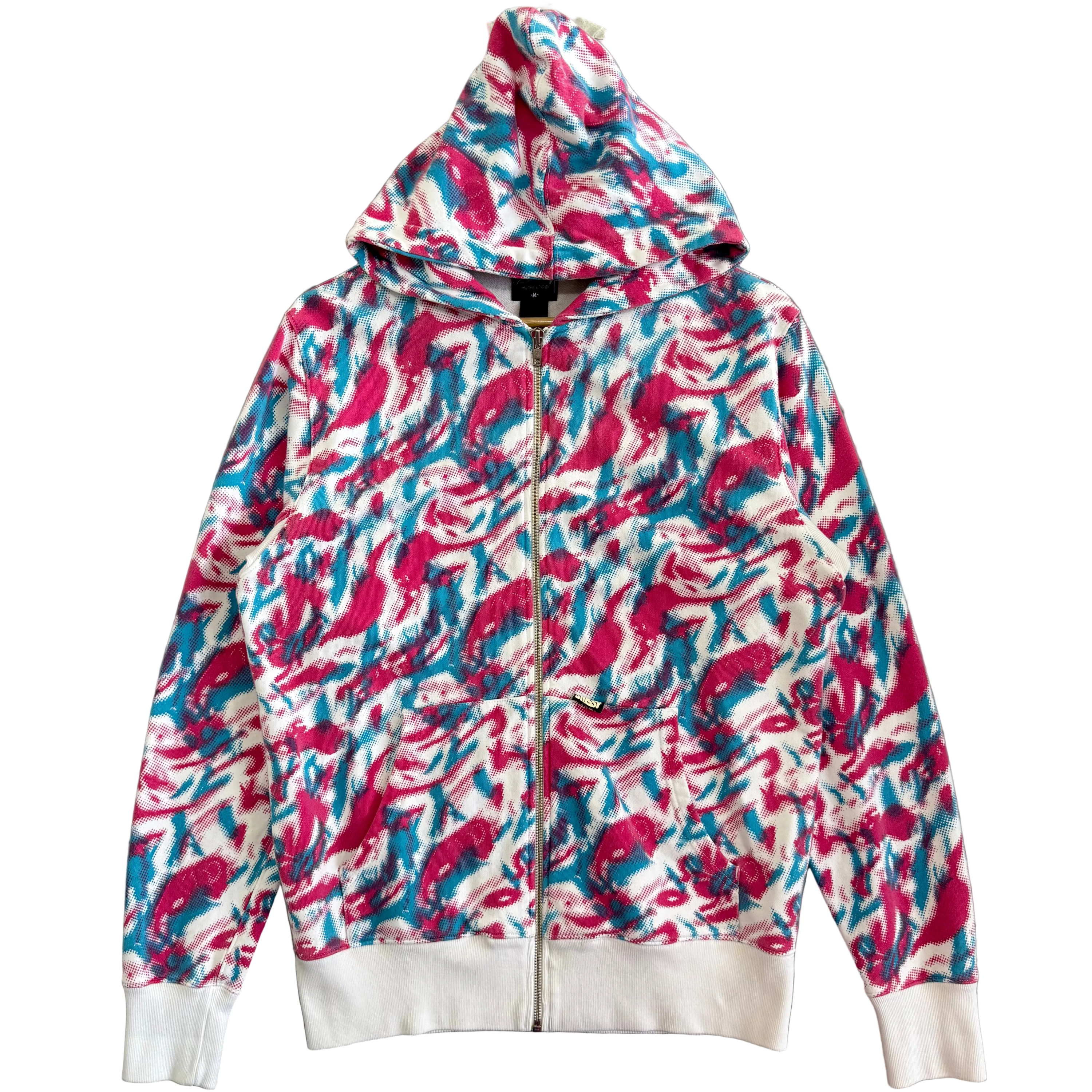 VTG Stussy Psychedelic Zip Up - Size M