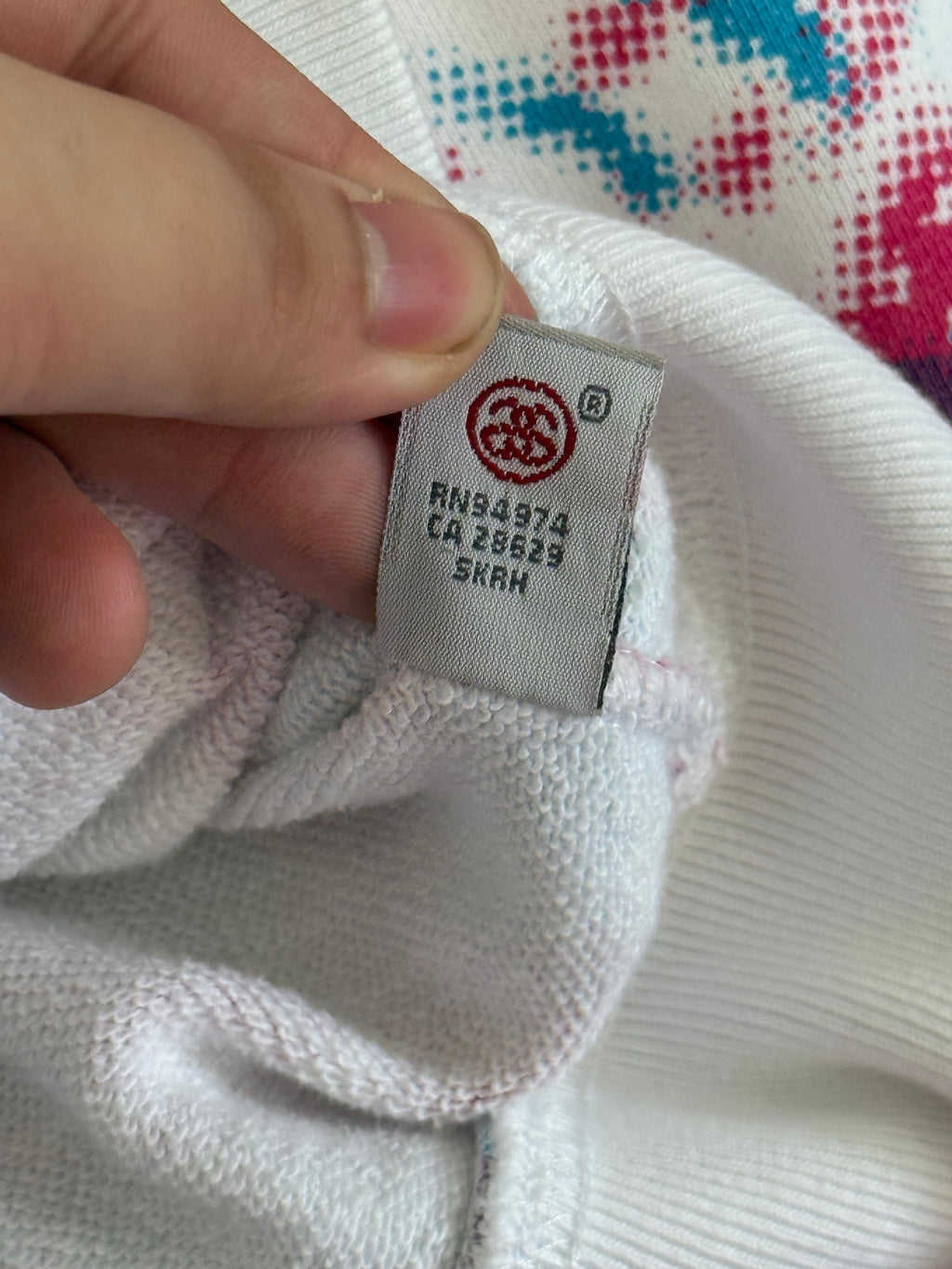 VTG Stussy Psychedelic Zip Up - Size M